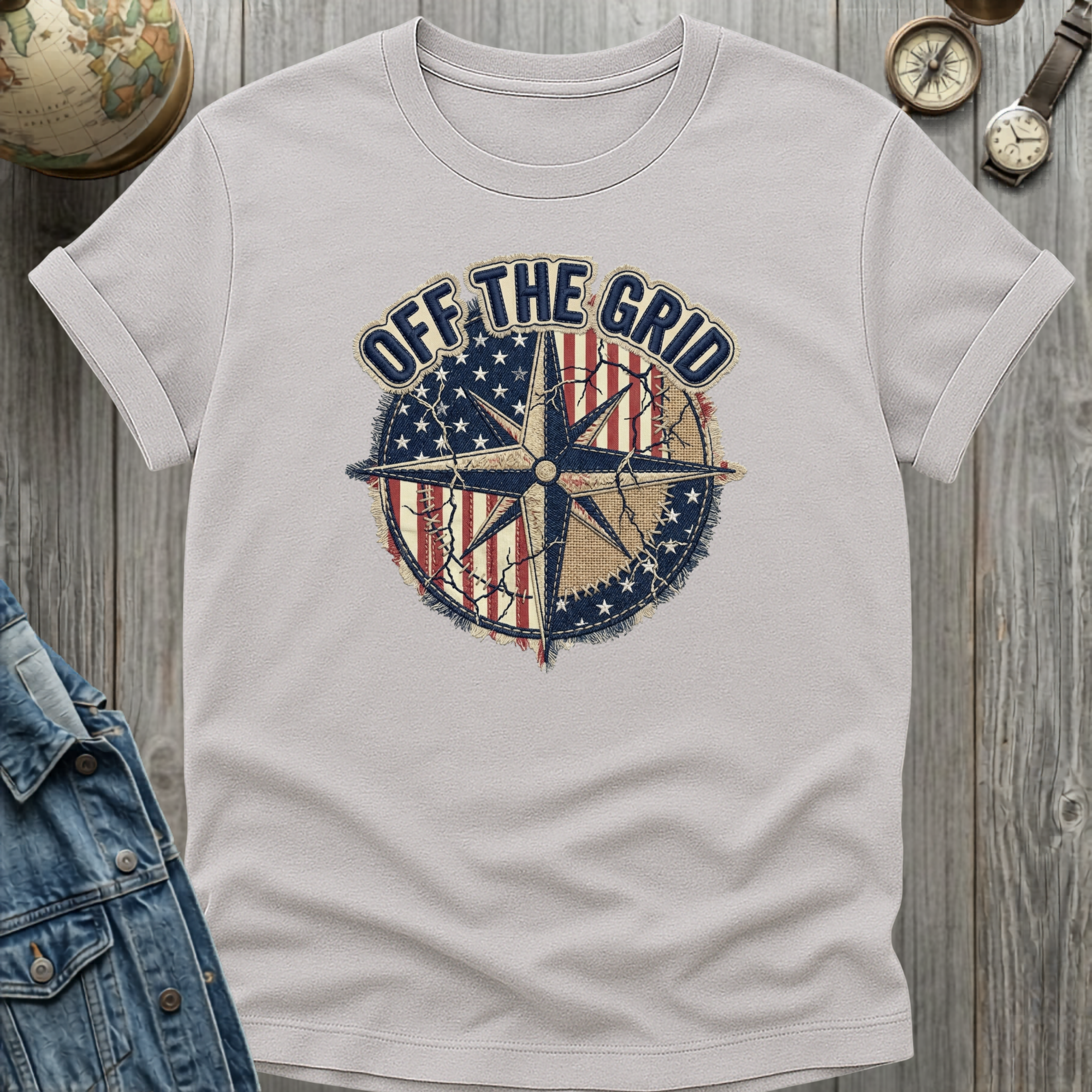 Off The Grid Patch T-Shirt