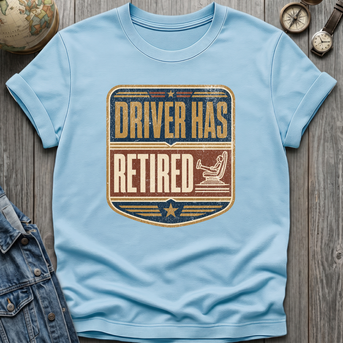 Driver Retired T-Shirt