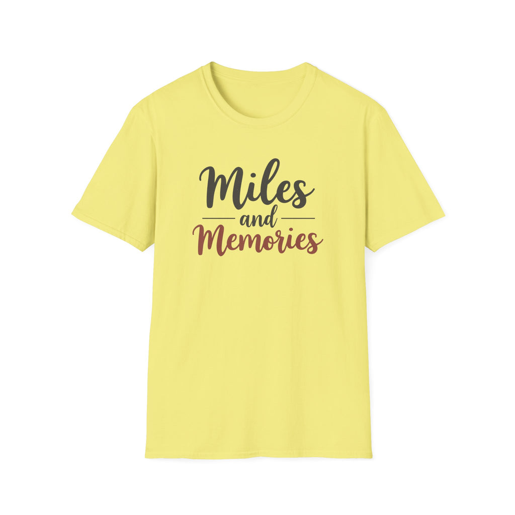 Miles and Memories Retro T-Shirt