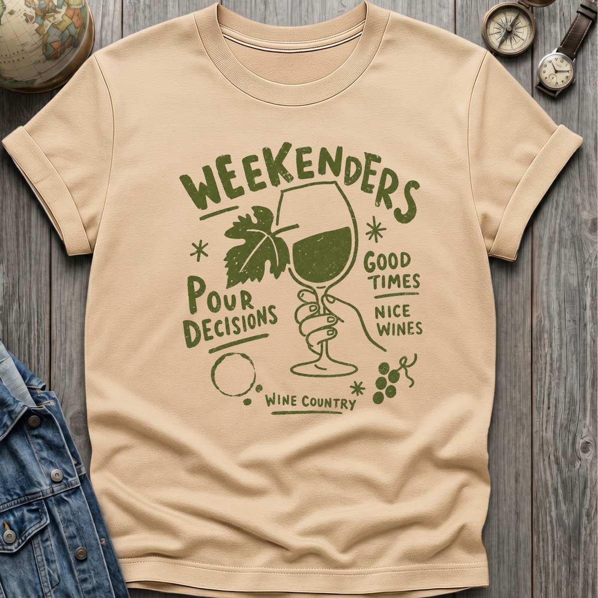 Wine Weekends T-Shirt