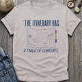 Travel Itinerary T-Shirt
