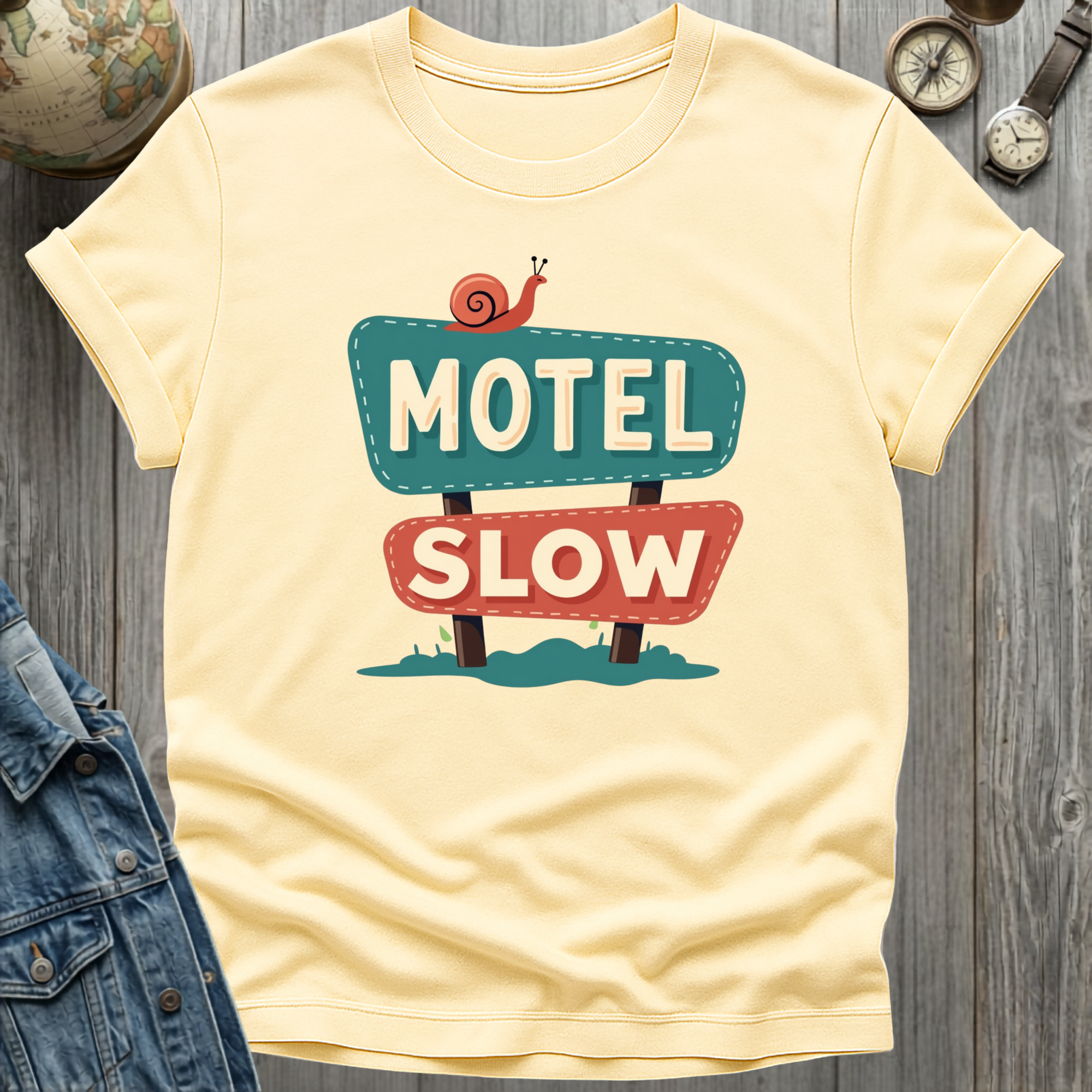 Motel Slow Snail T-Shirt