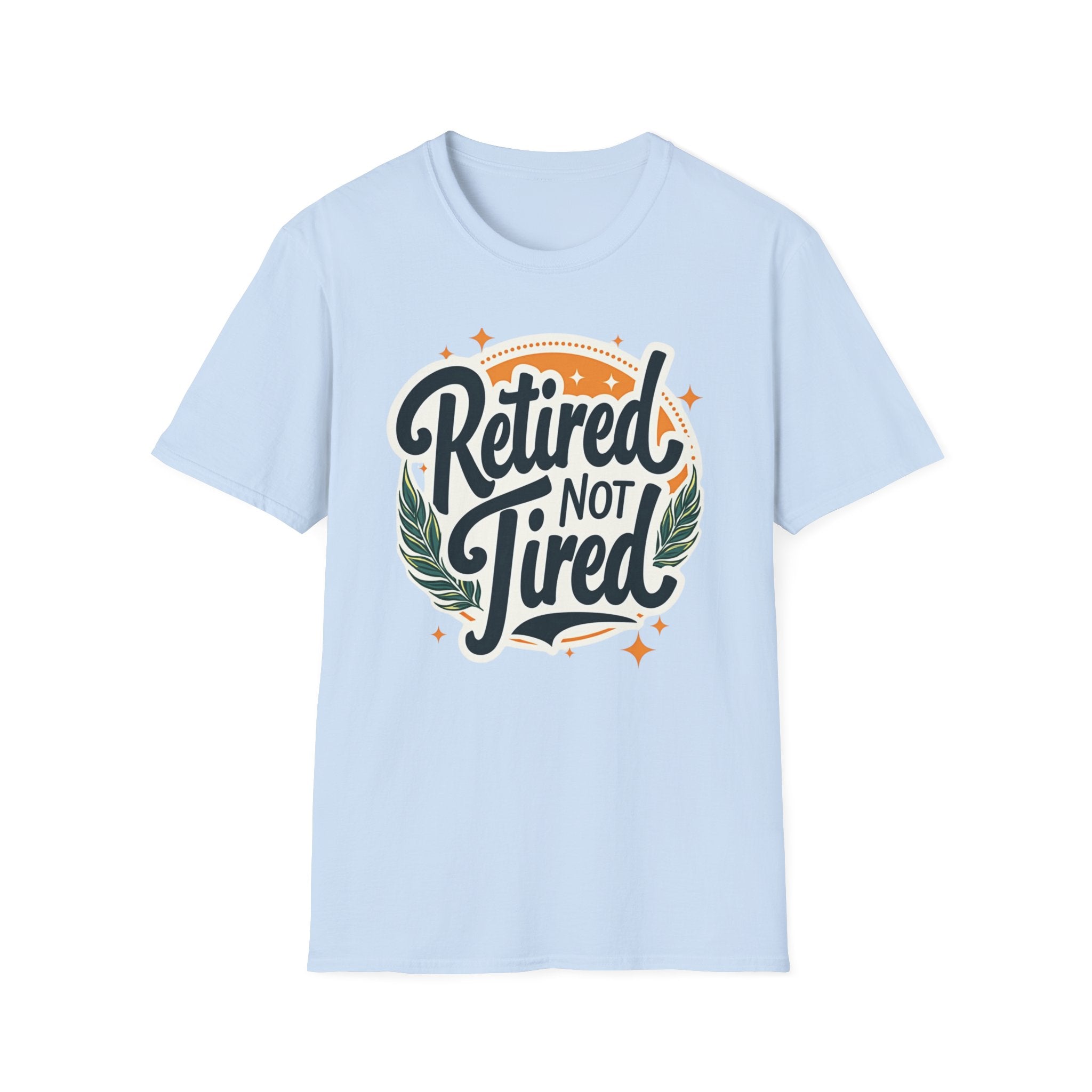 Retired Not Tired Stars T-Shirt