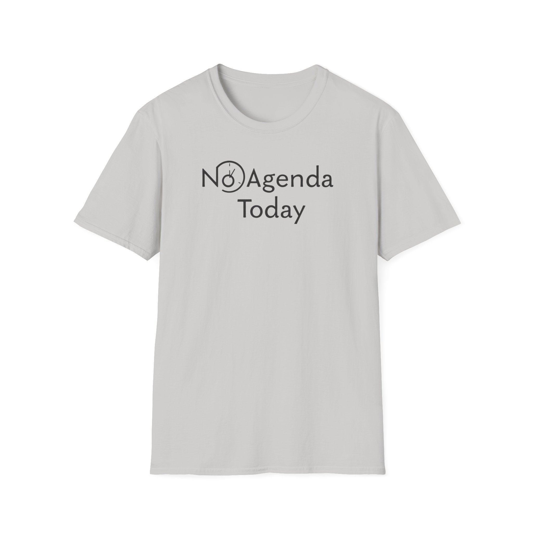 No Agenda Today with Clock T-Shirt