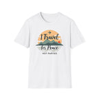 Travel For Peace Not Parties T-Shirt