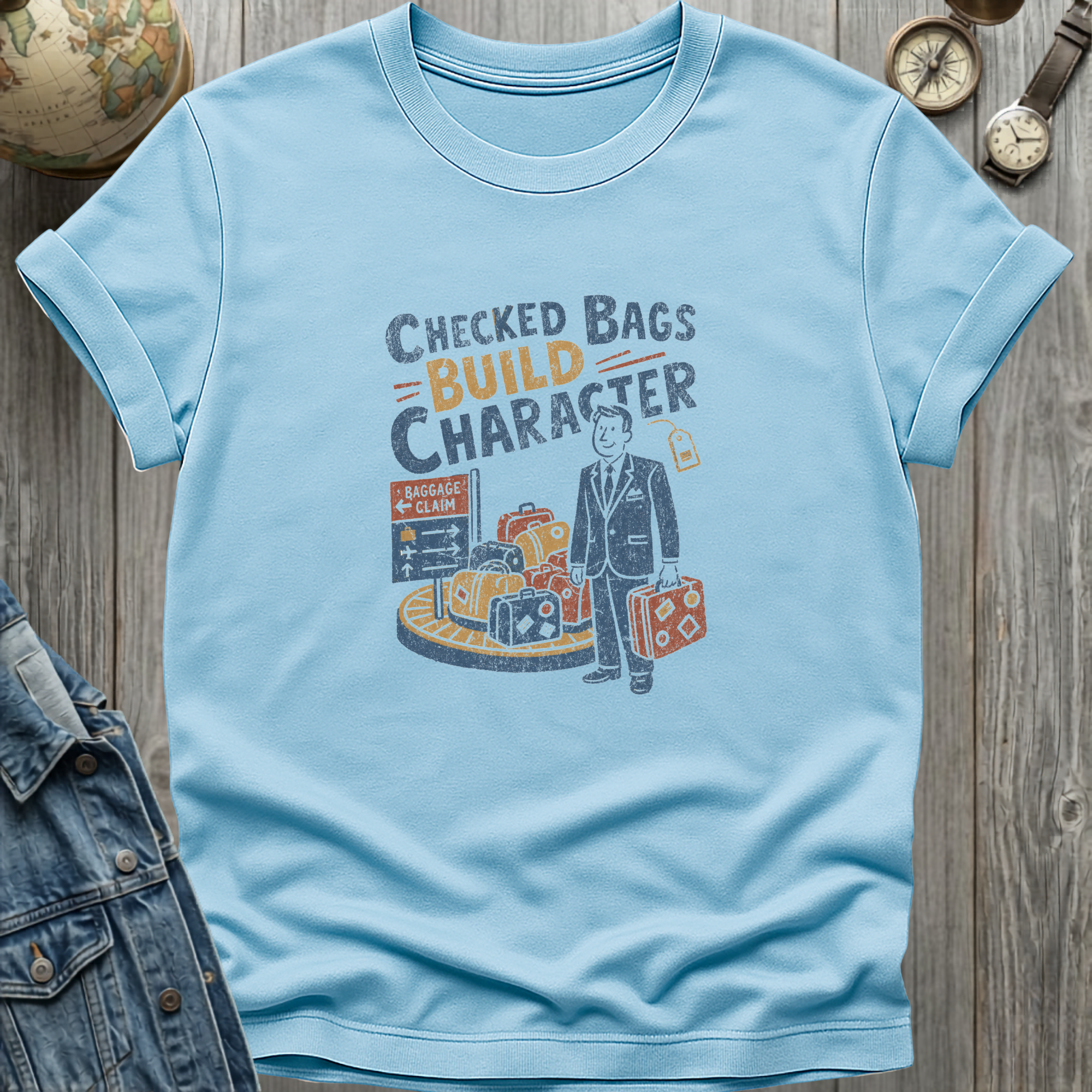 Checked Bags T-Shirt