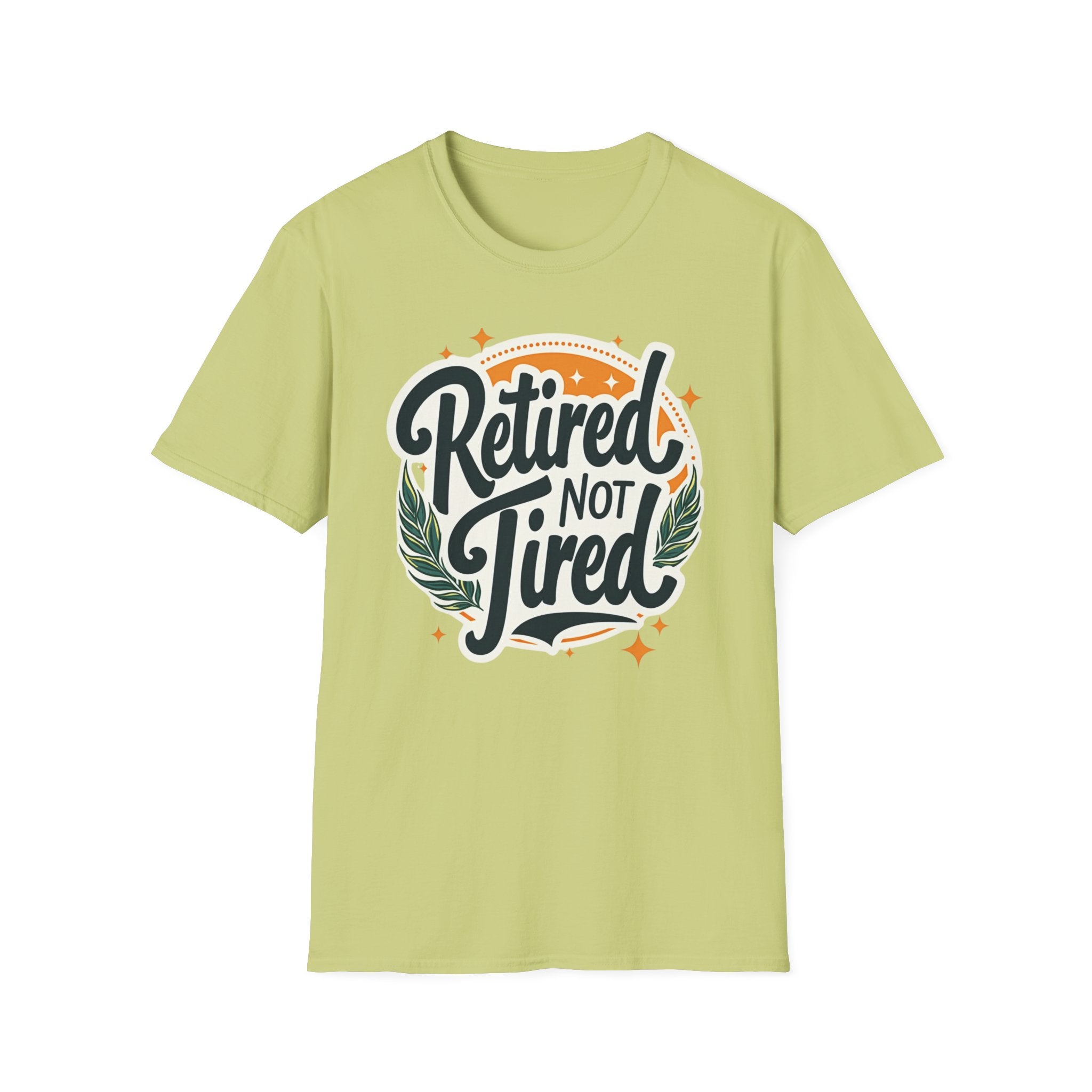Retired Not Tired Stars T-Shirt