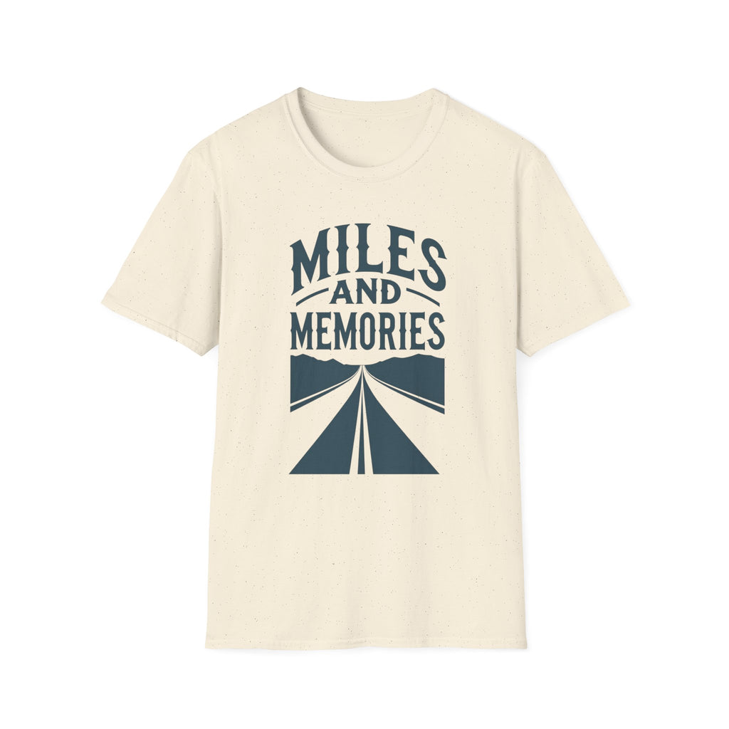 Miles and Memories Arched T-Shirt