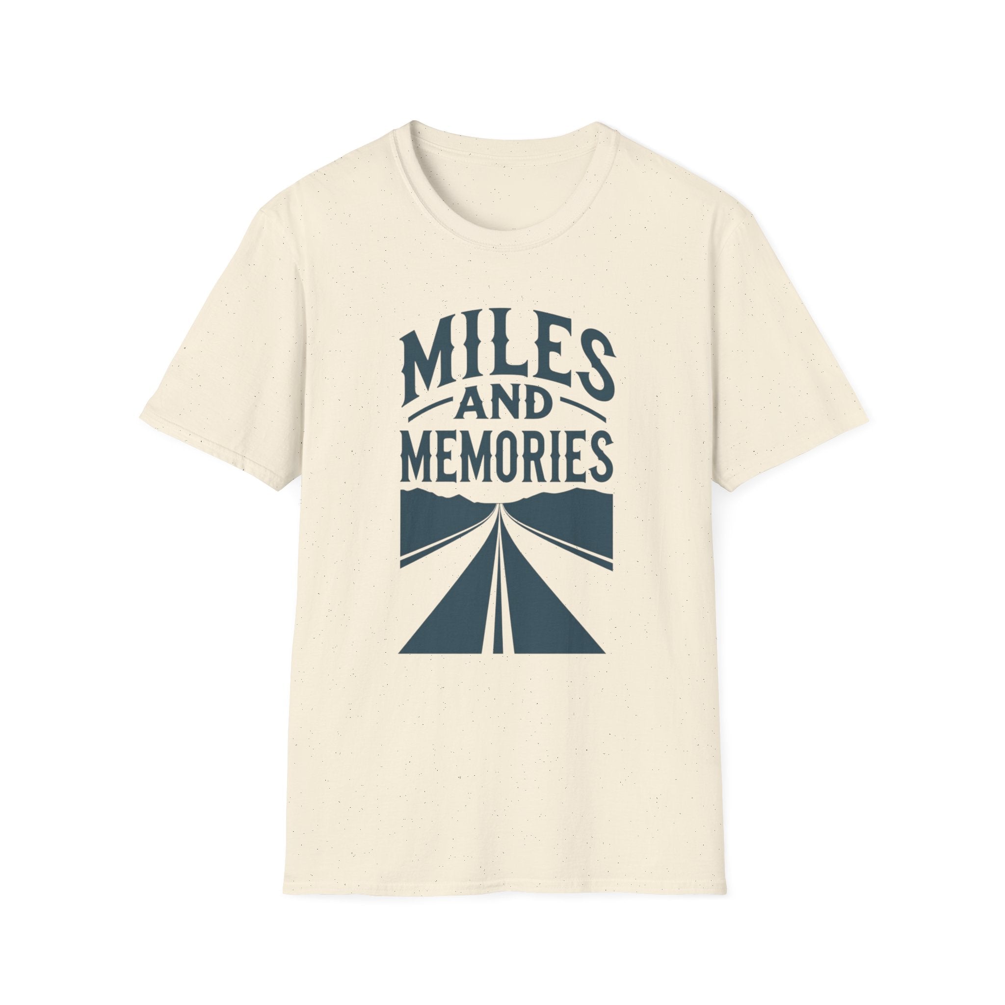Miles and Memories Arched T-Shirt