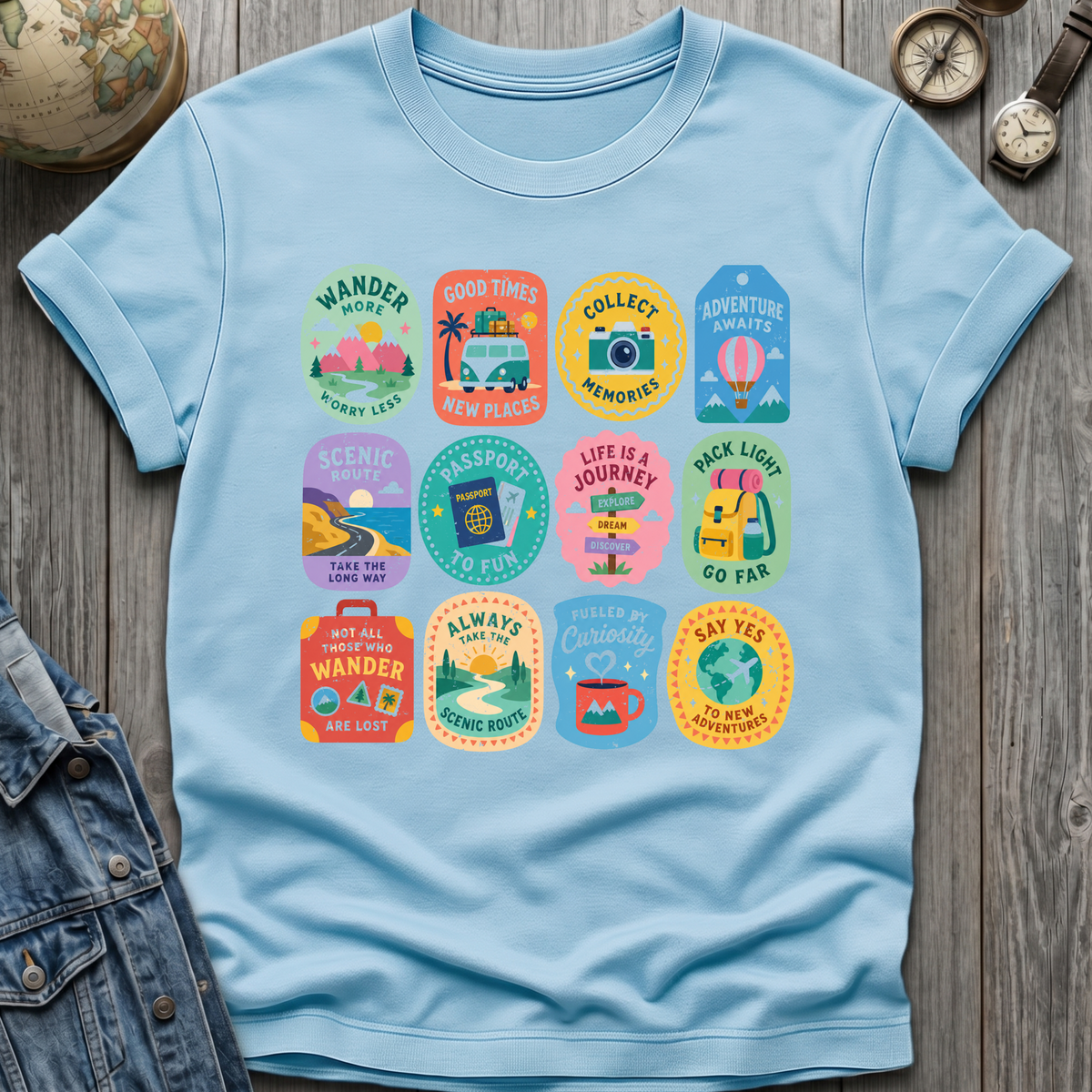 Travel Patch T-Shirt