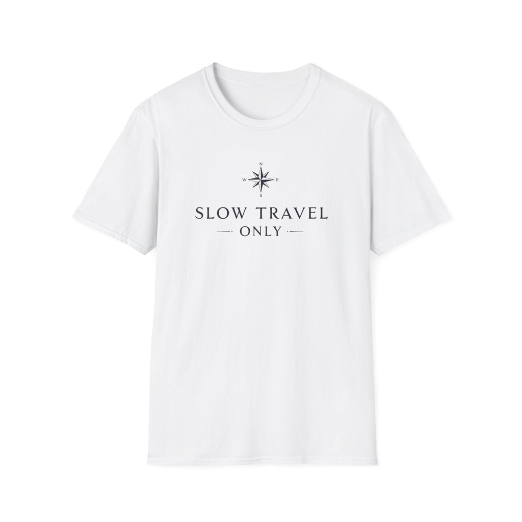 Slow Travel Only Compass T-Shirt