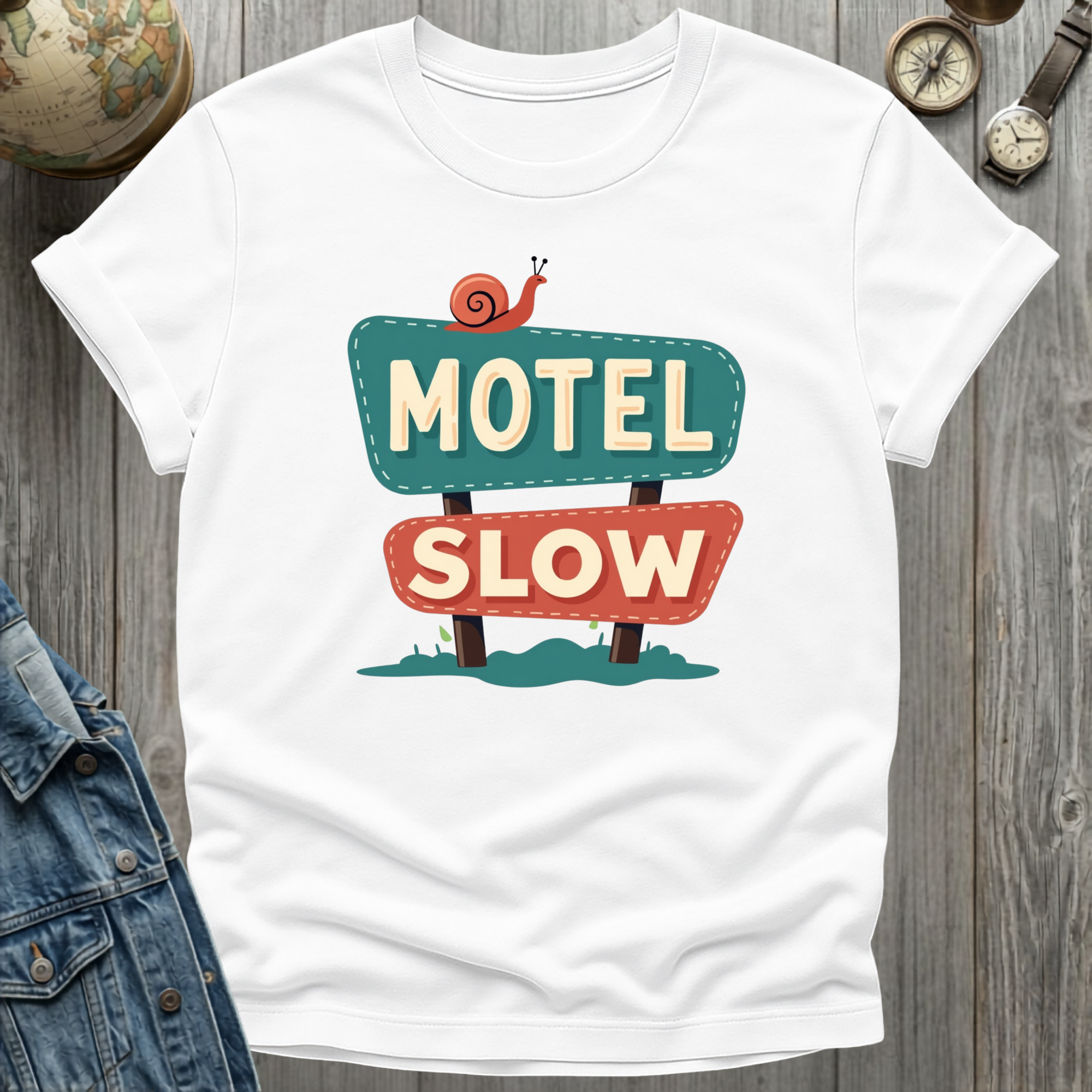 Motel Slow Snail T-Shirt