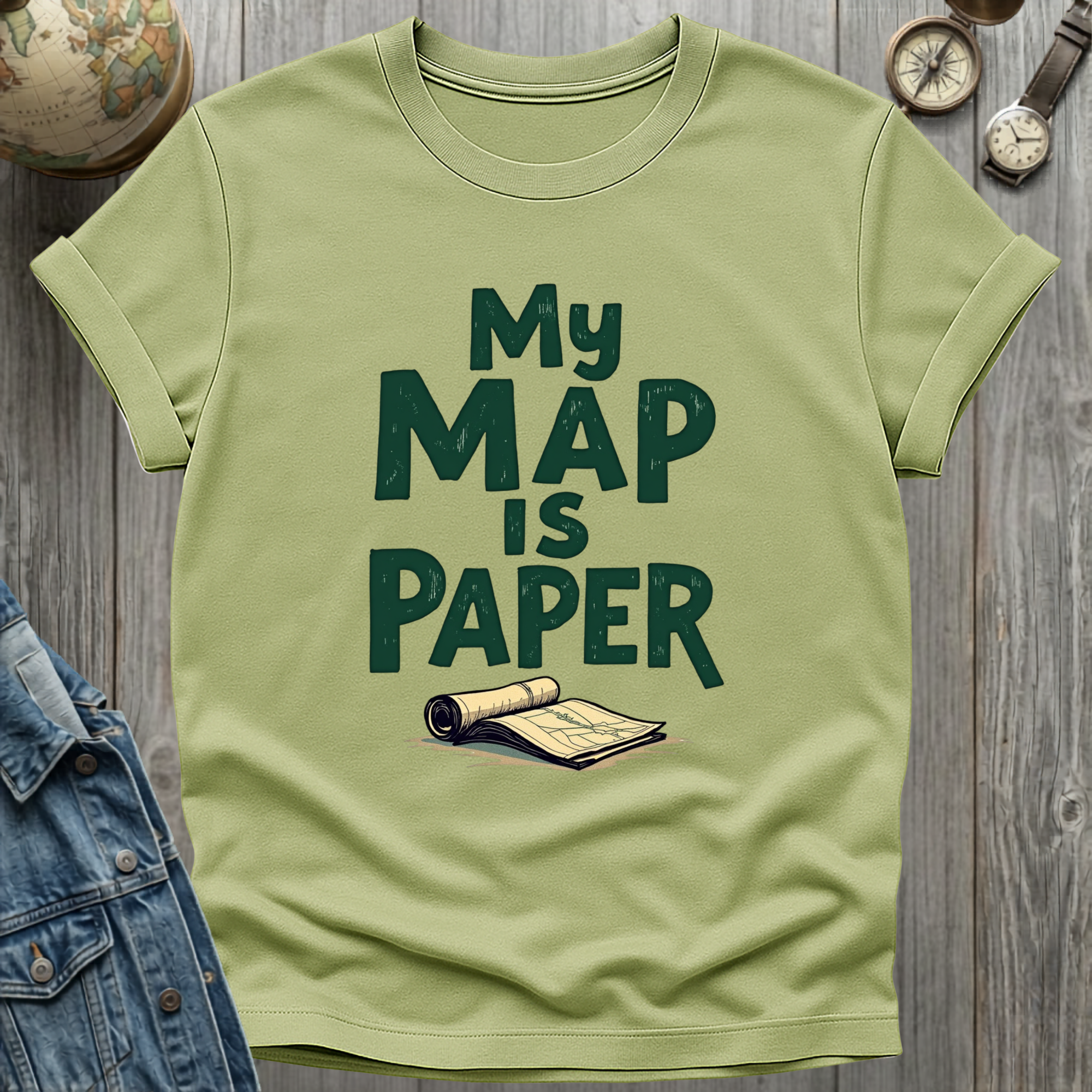 My Map is Paper T-Shirt