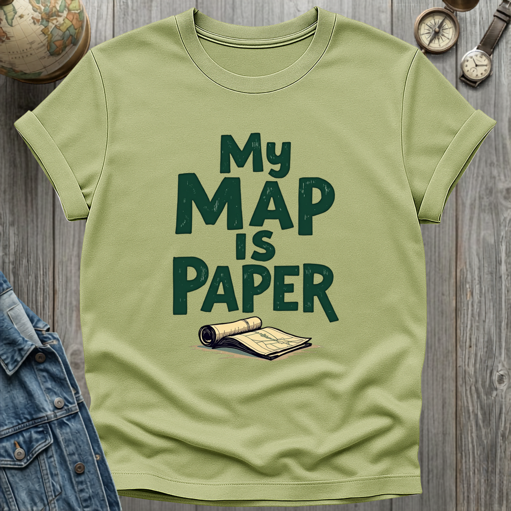 My Map is Paper T-Shirt