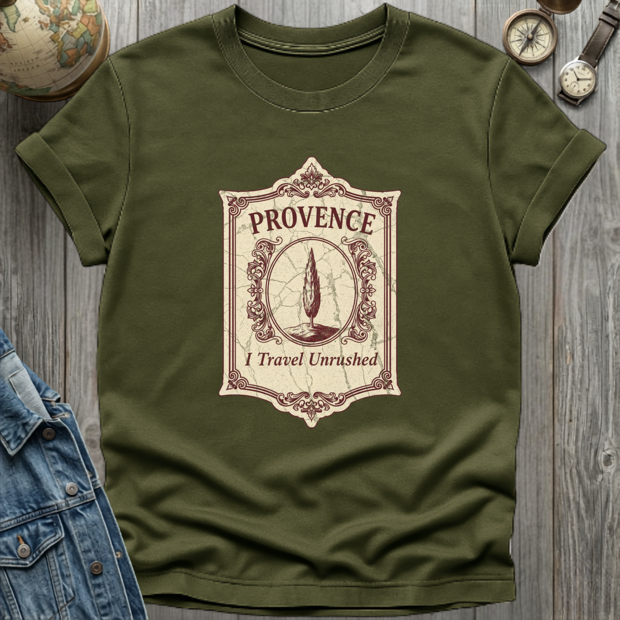 Provence Wine Label T-Shirt