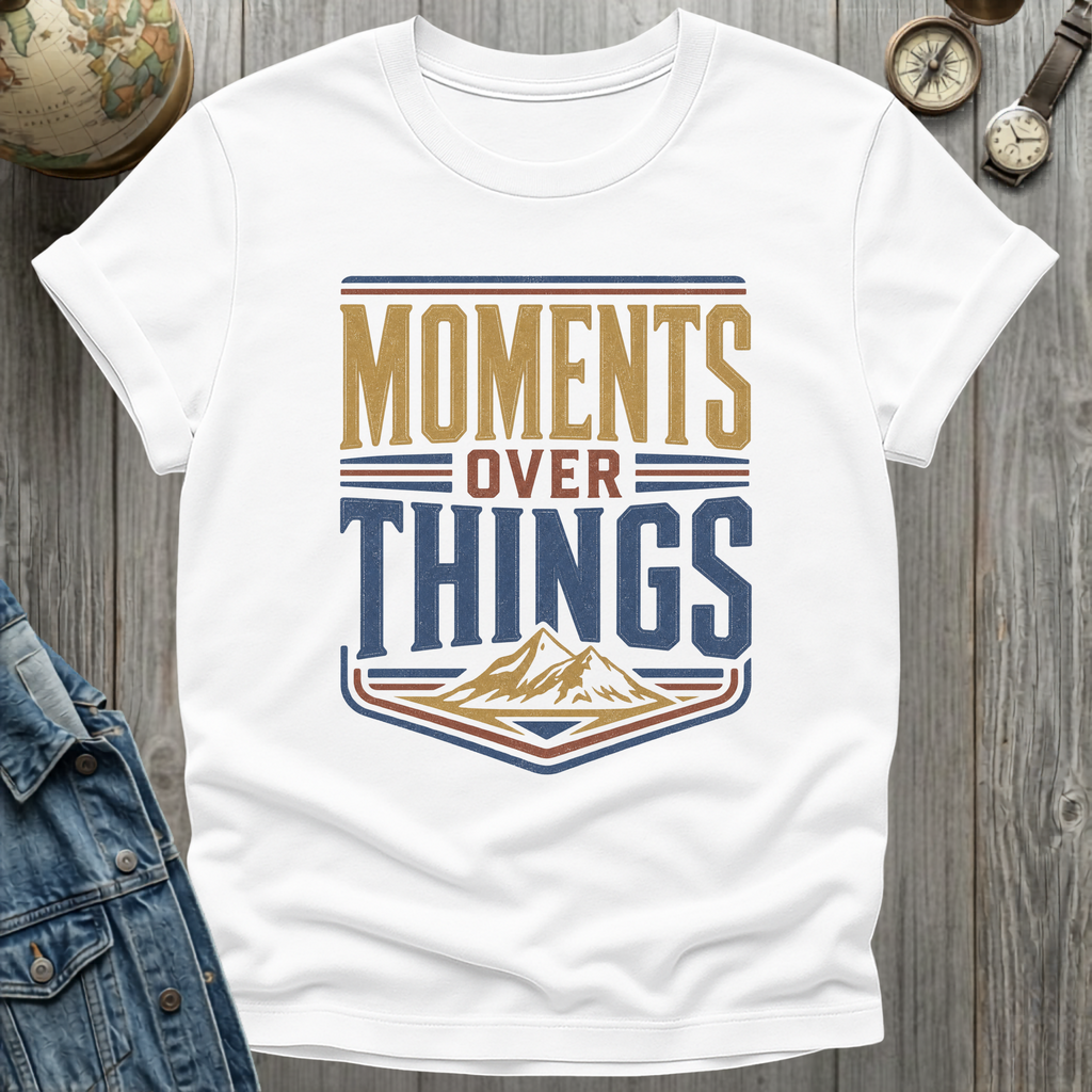 Moments Over Things Peaks T-Shirt