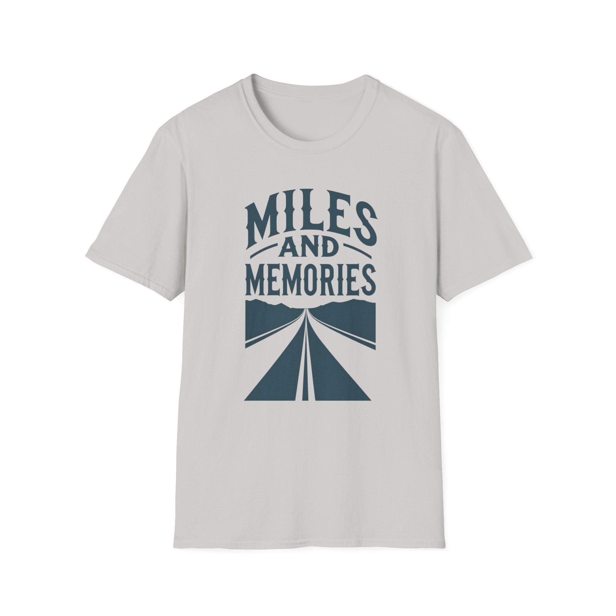 Miles and Memories Arched T-Shirt