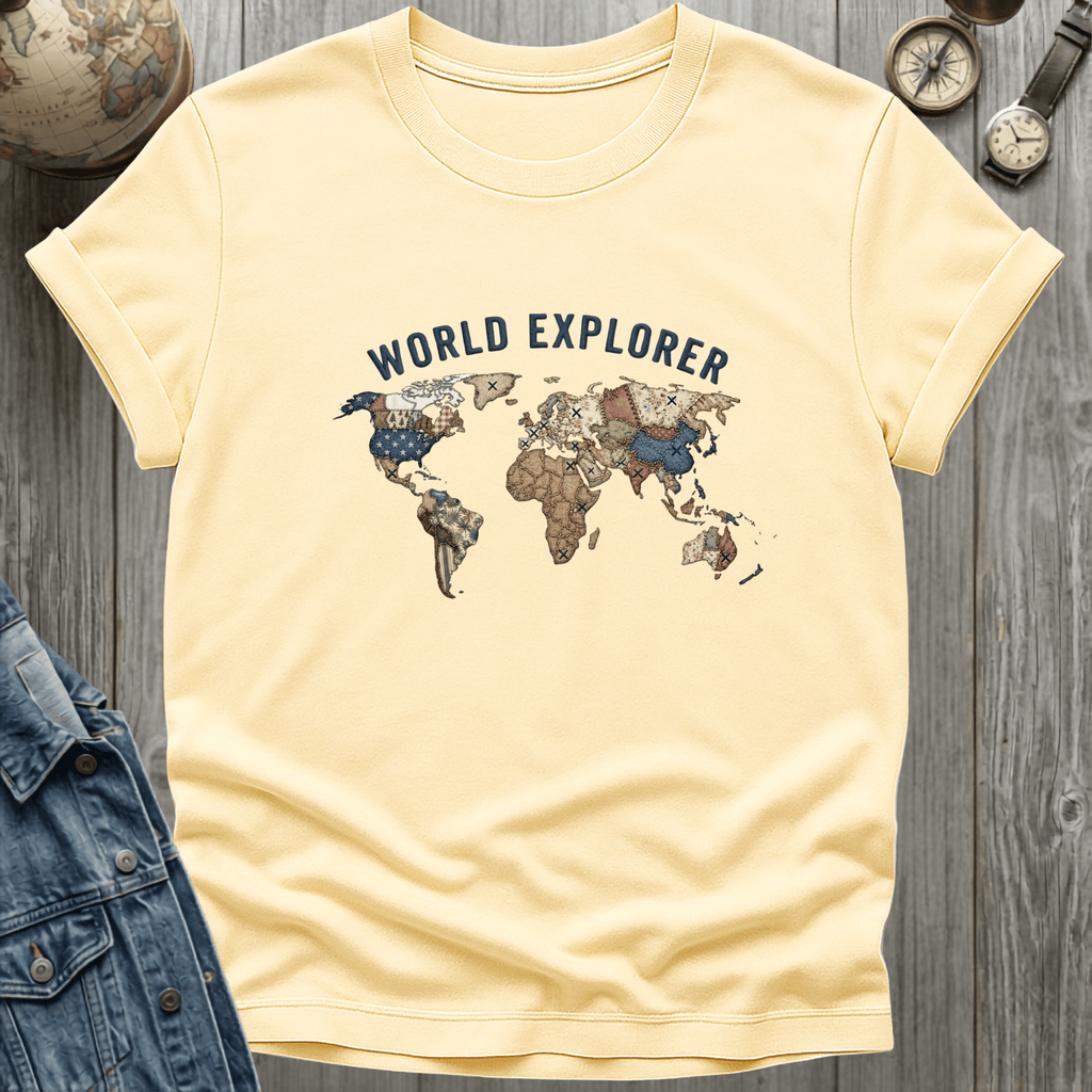 World Explorer Patch T-Shirt