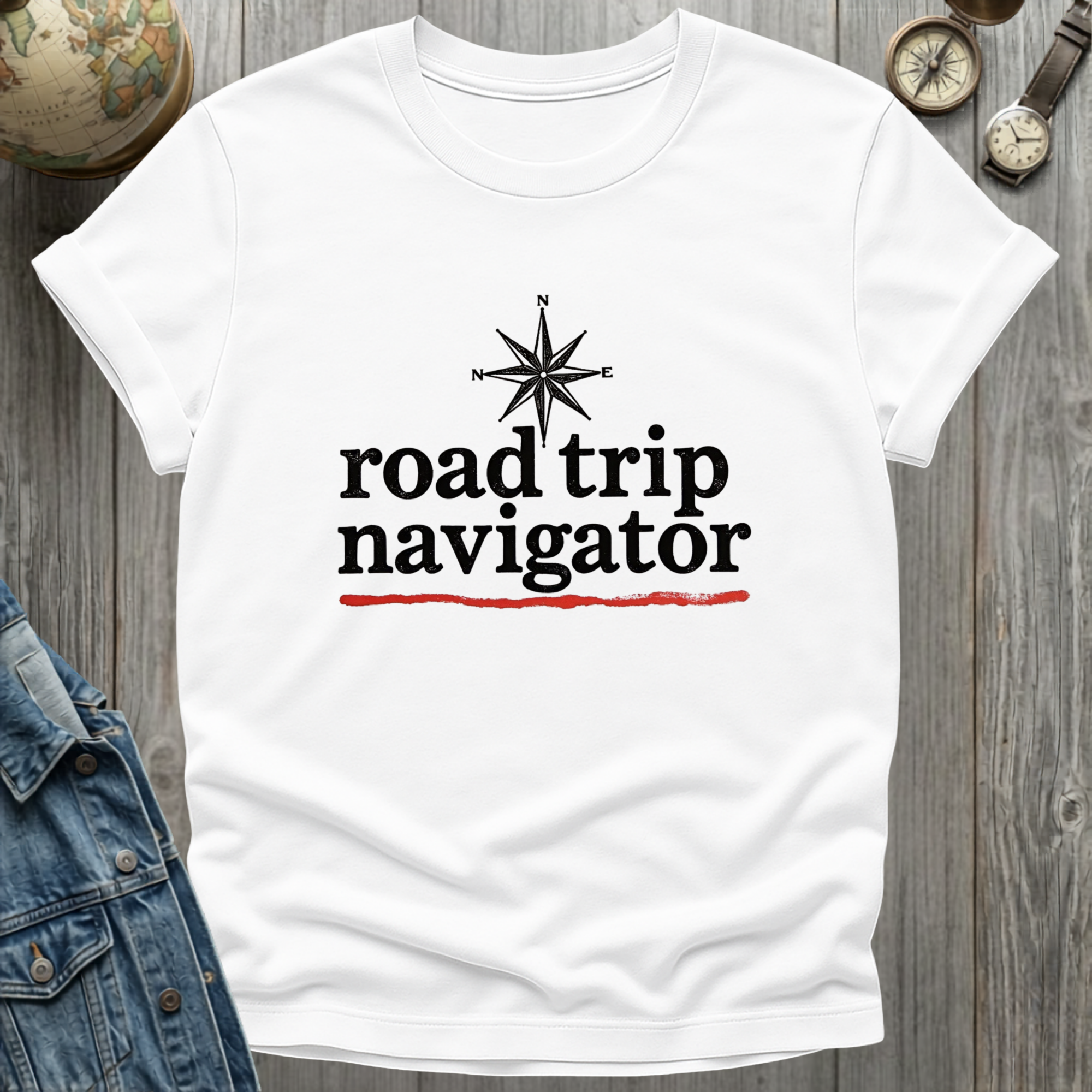 Road Trip Navigator T-Shirt