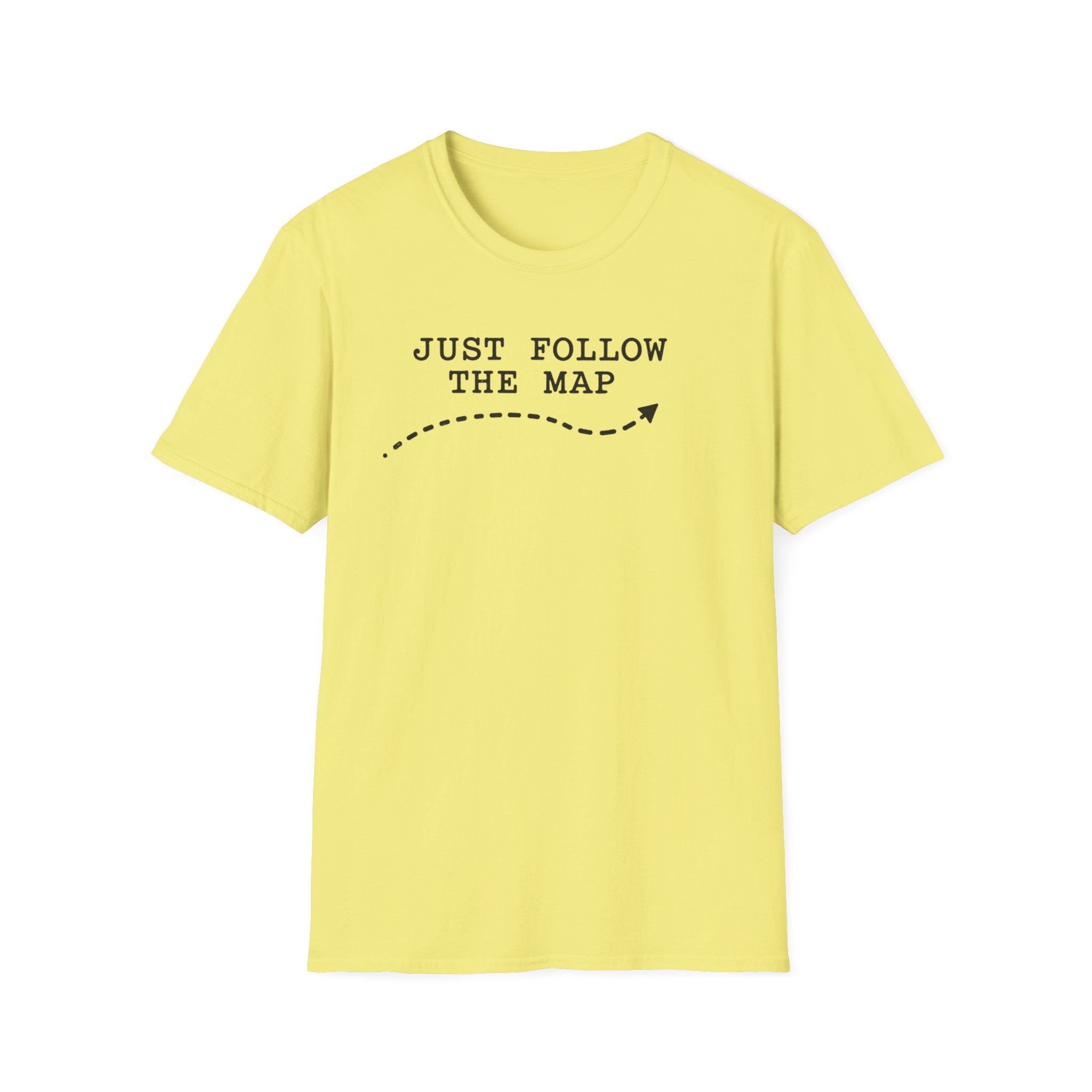Just Follow The Map T-Shirt