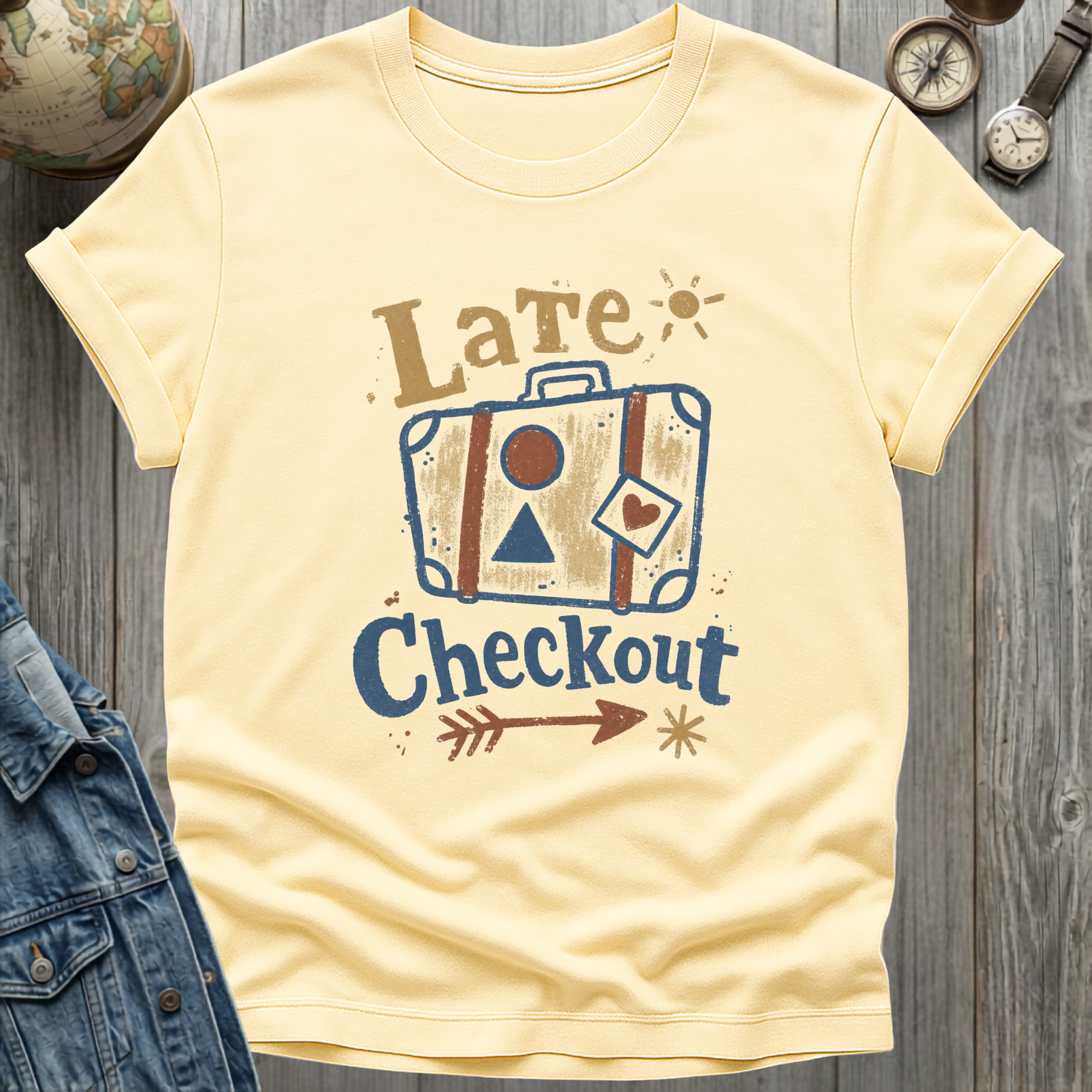 Late Check Out T-Shirt
