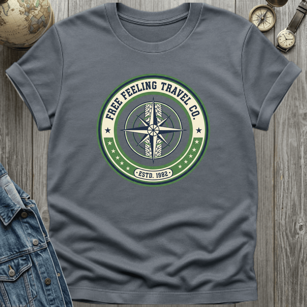 Free Feeling Travel Co T-Shirt
