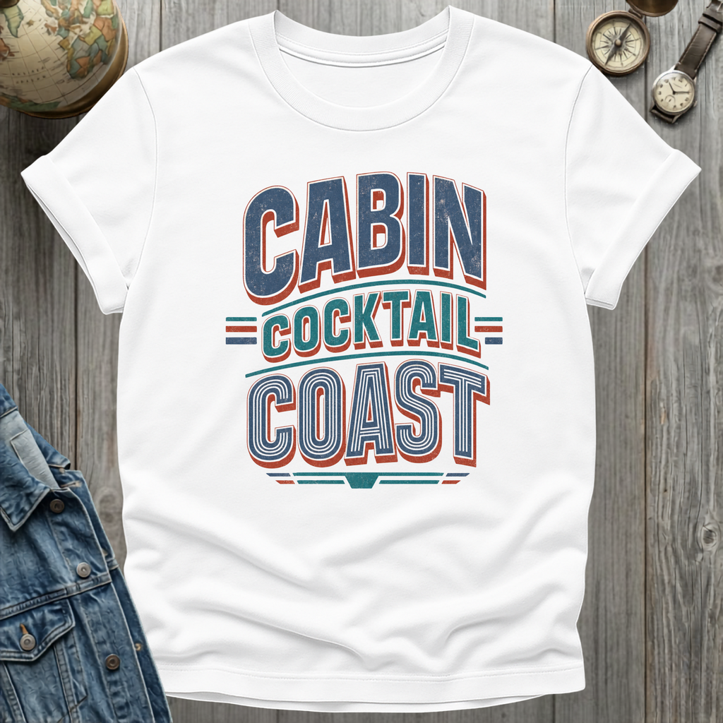 Cabin Cocktail Coast T-Shirt