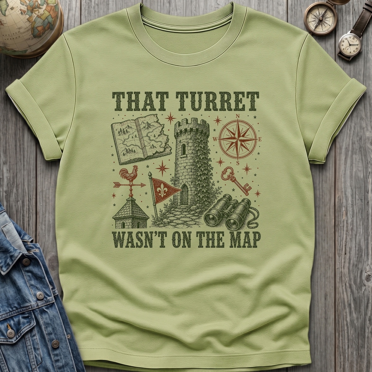 Turret Not On Map T-Shirt