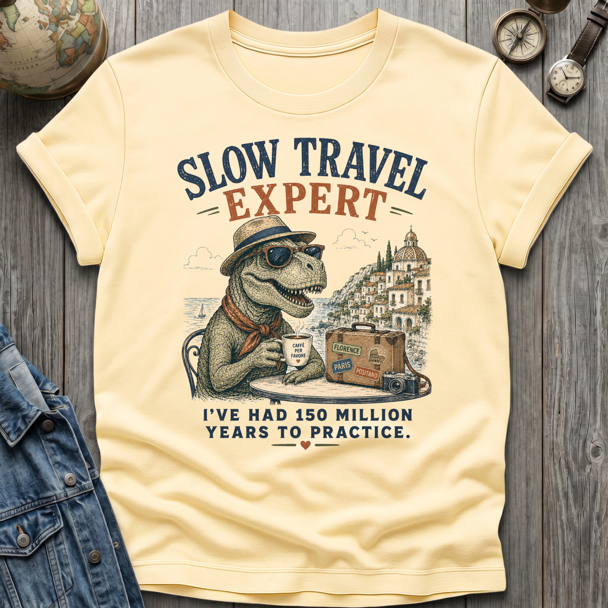 Dino Slow Travel T-Shirt