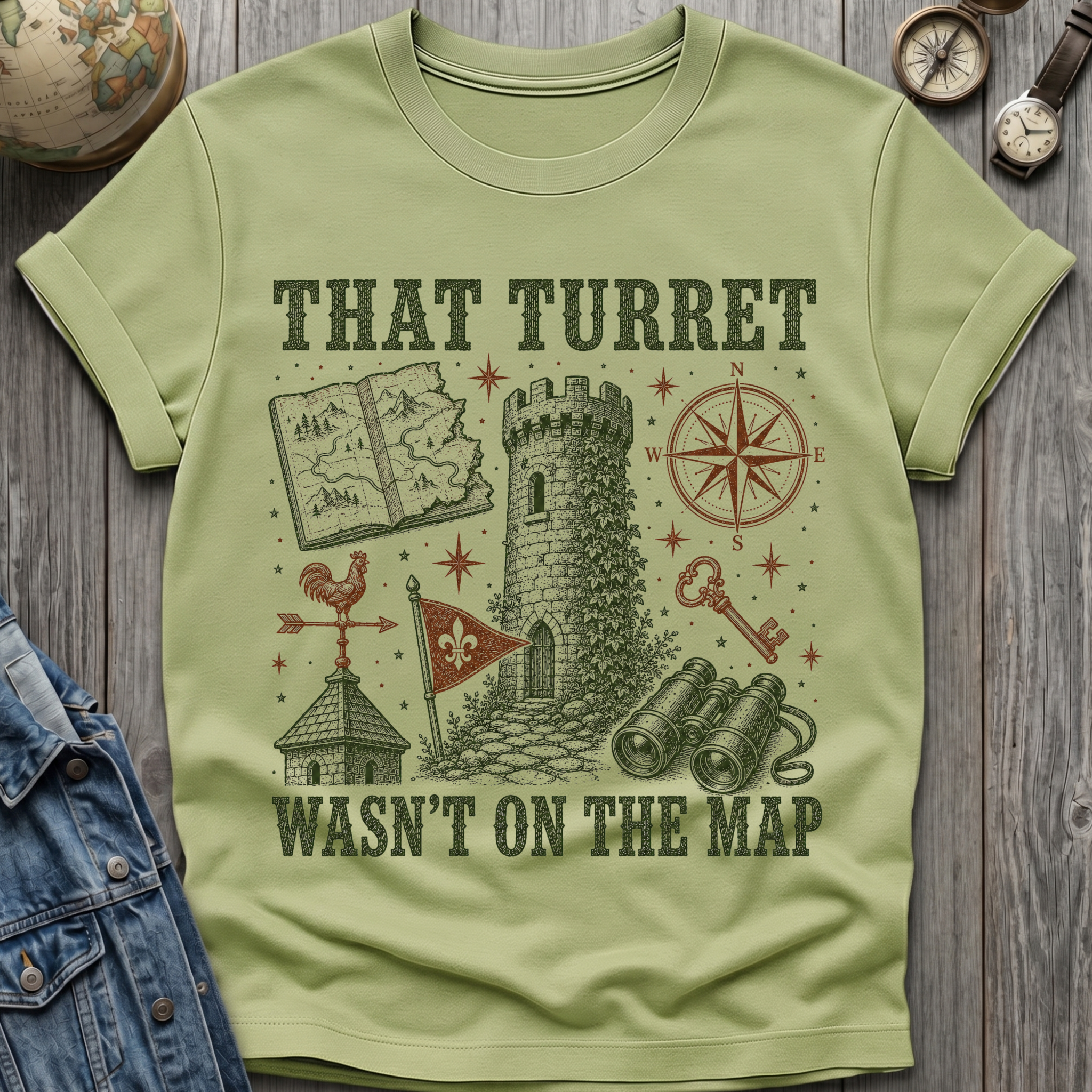 Turret Not On Map T-Shirt