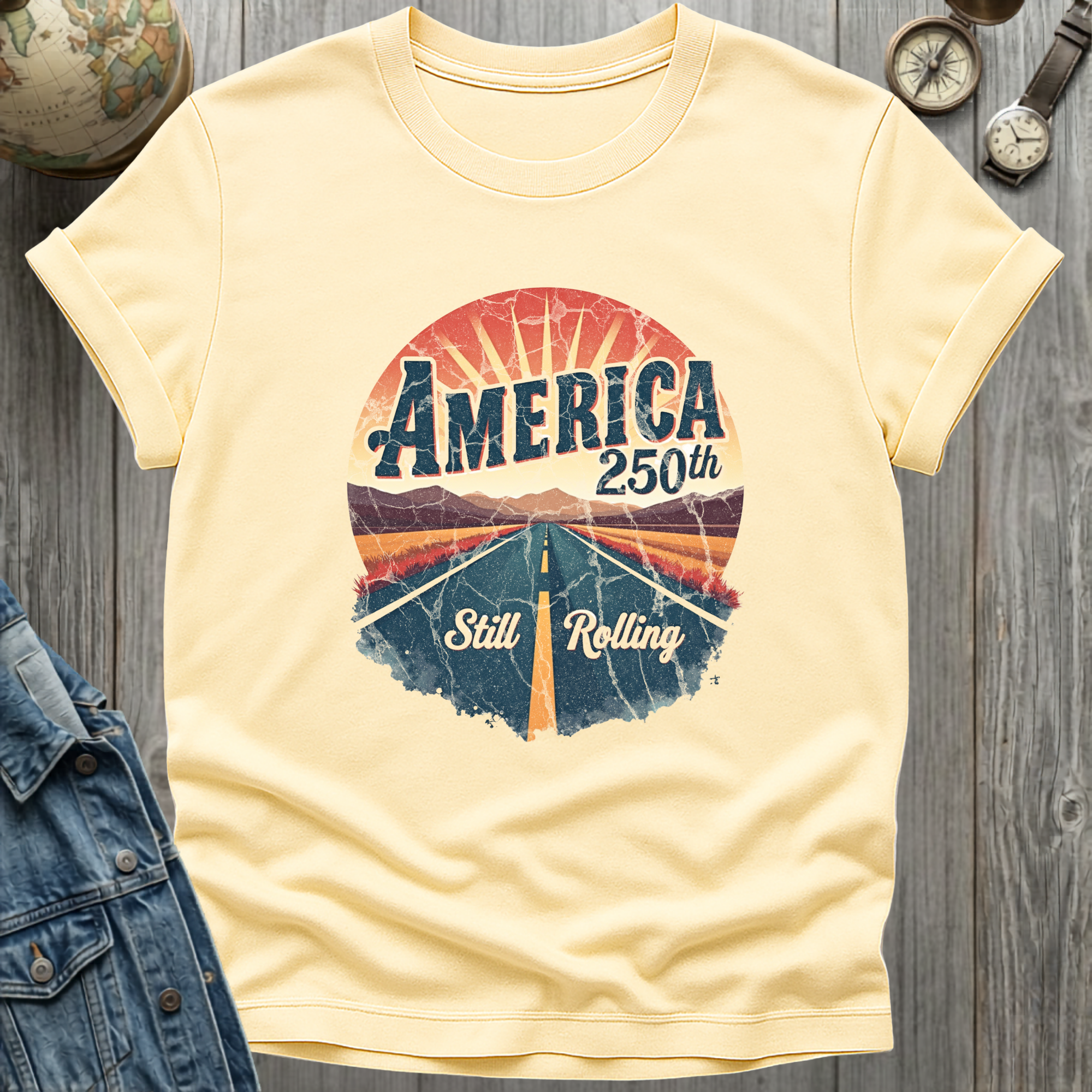 America 250th Badge T-Shirt