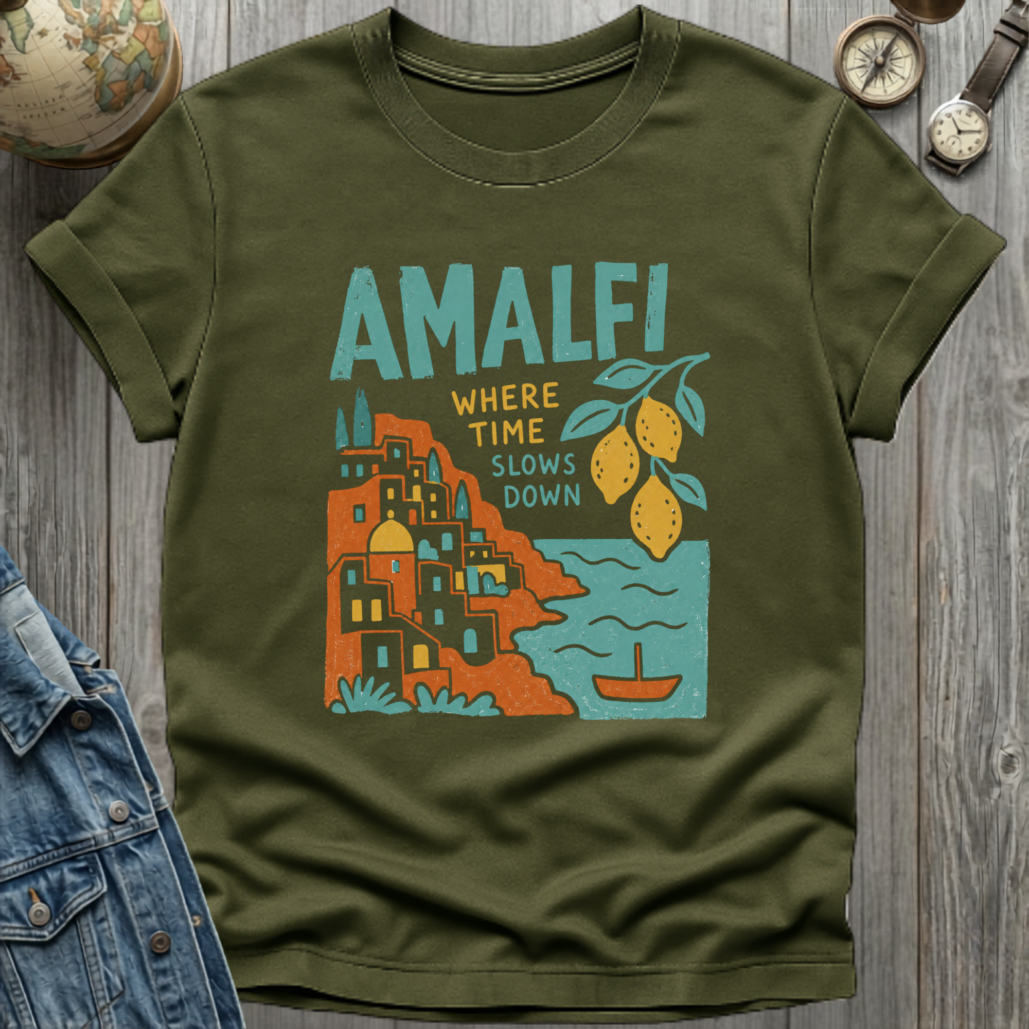 Amalfi Time T-Shirt