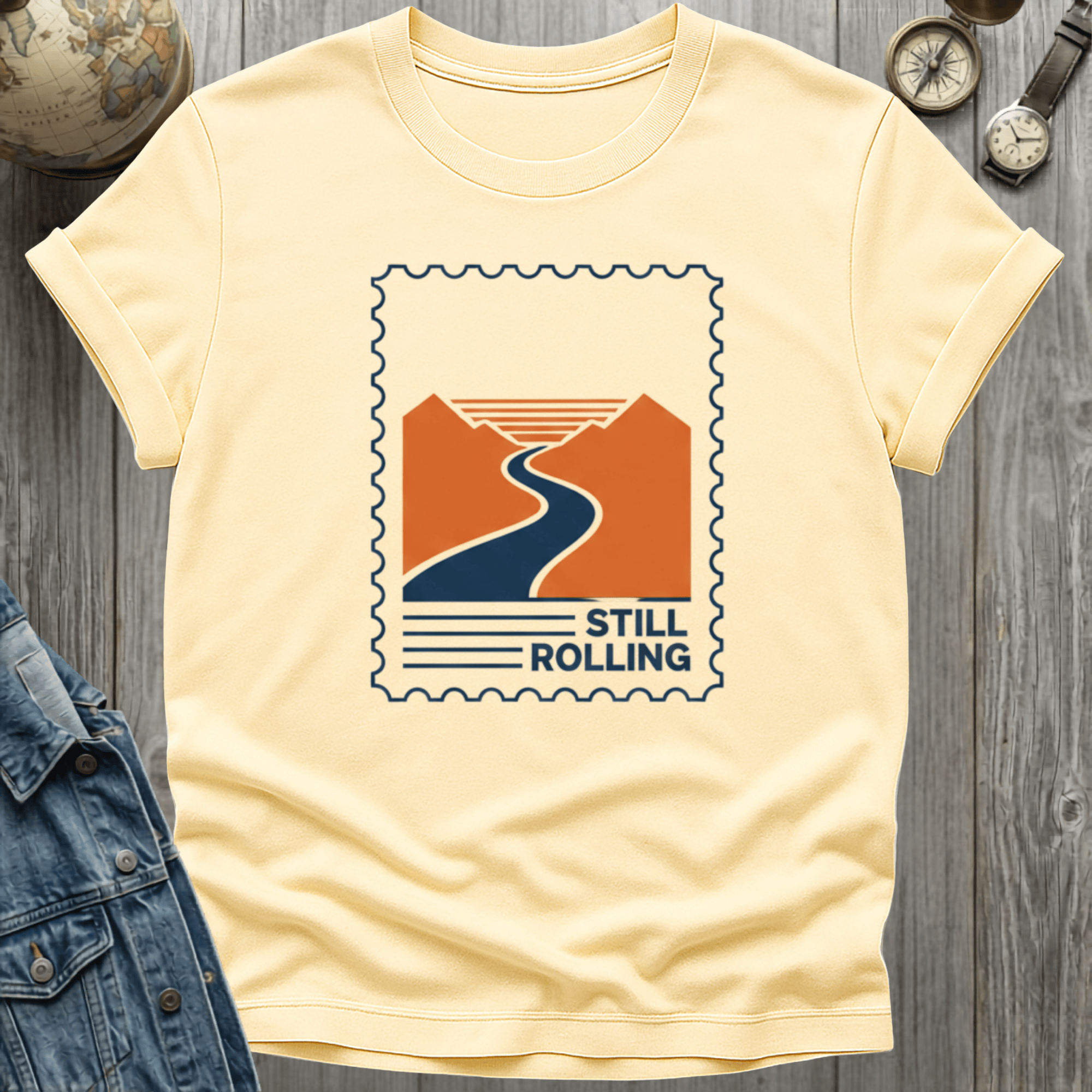 Still Rolling Stamp T-Shirt