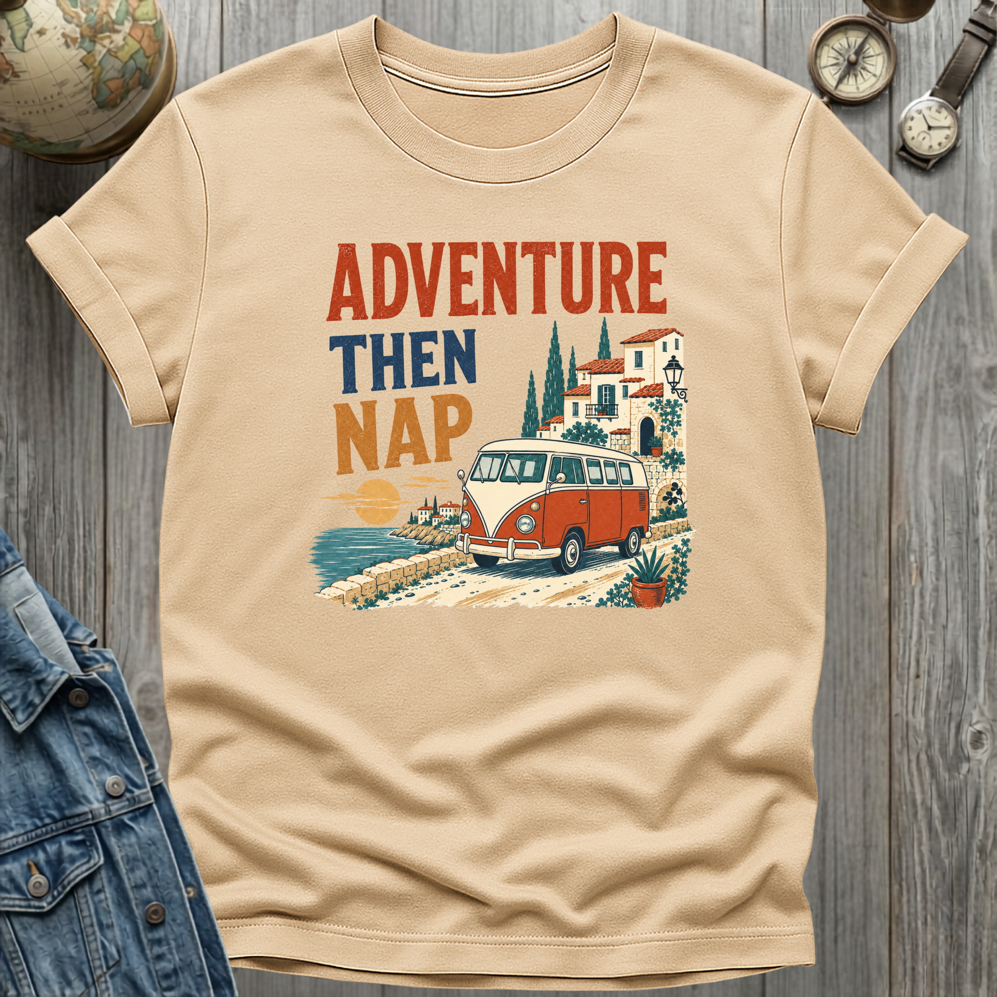 Adventure Then Nap T-Shirt