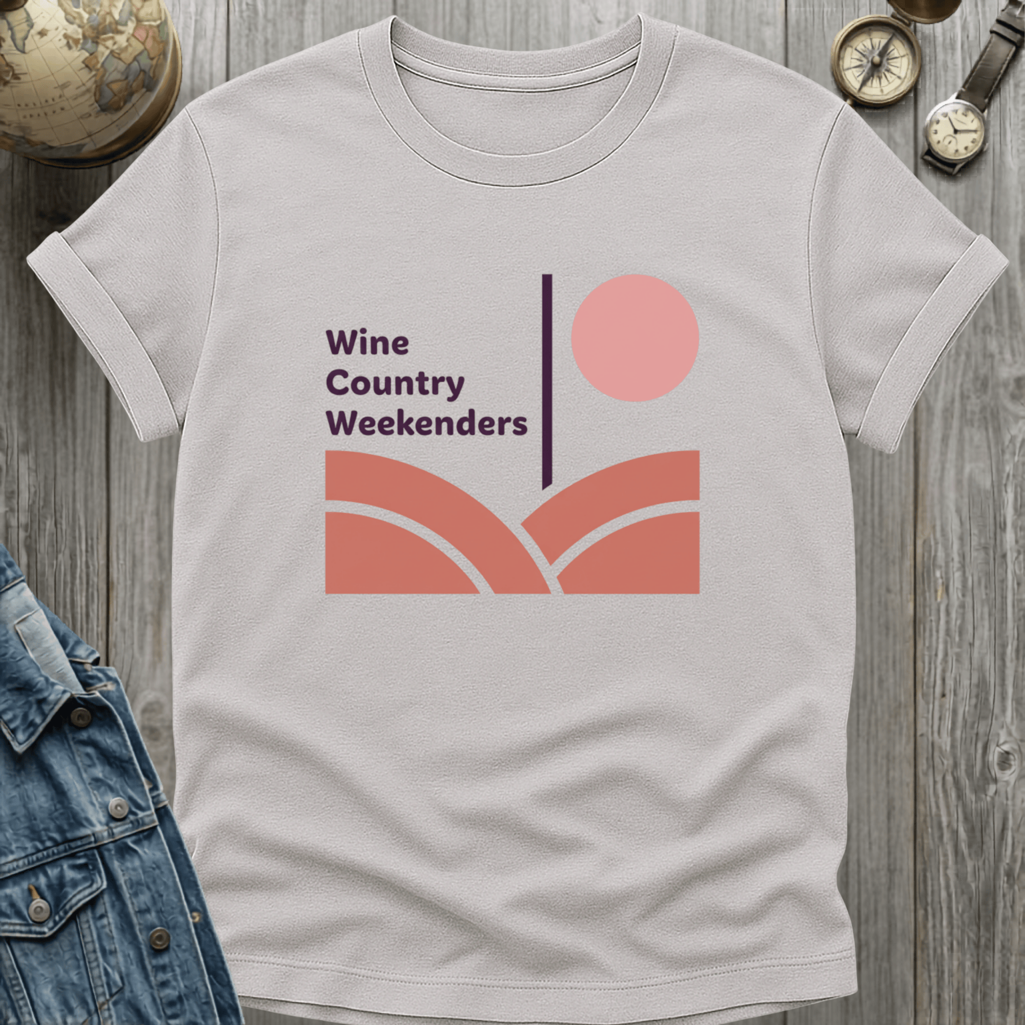 Wine Country Retro T-Shirt