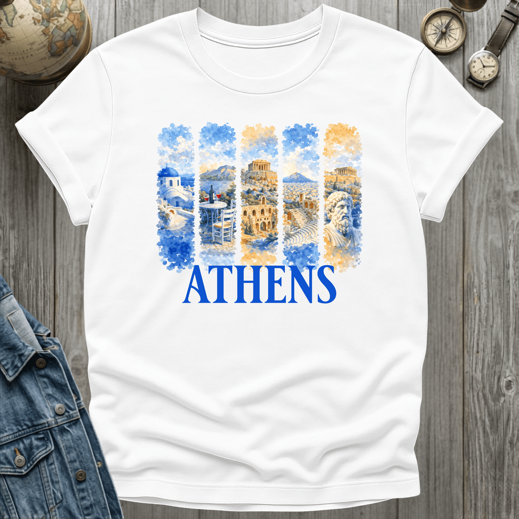 Athens Scenic T-Shirt