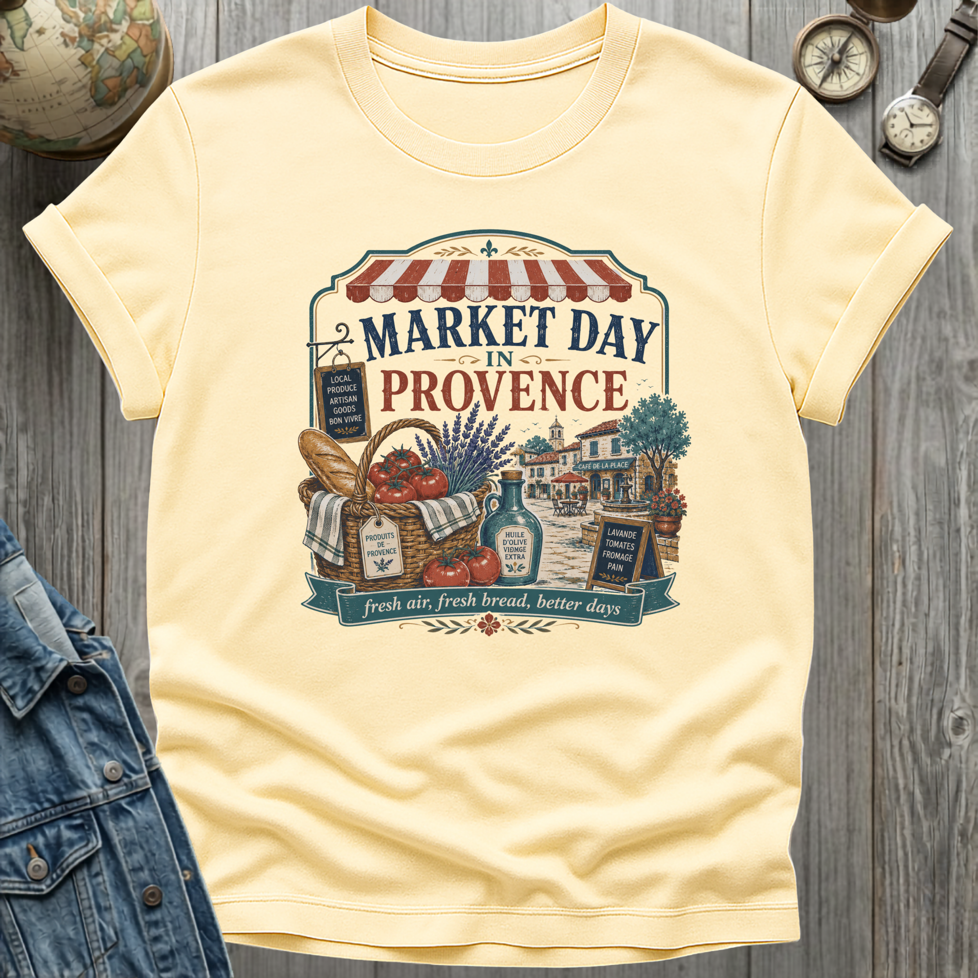 Market Day Provence T-Shirt