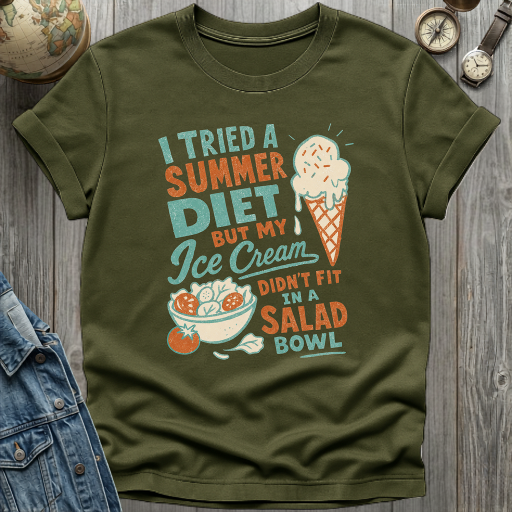 Ice Cream Diet T-Shirt