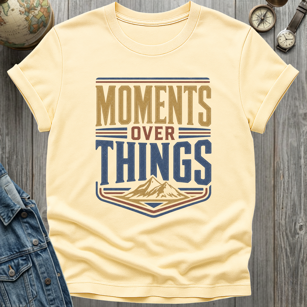 Moments Over Things Peaks T-Shirt