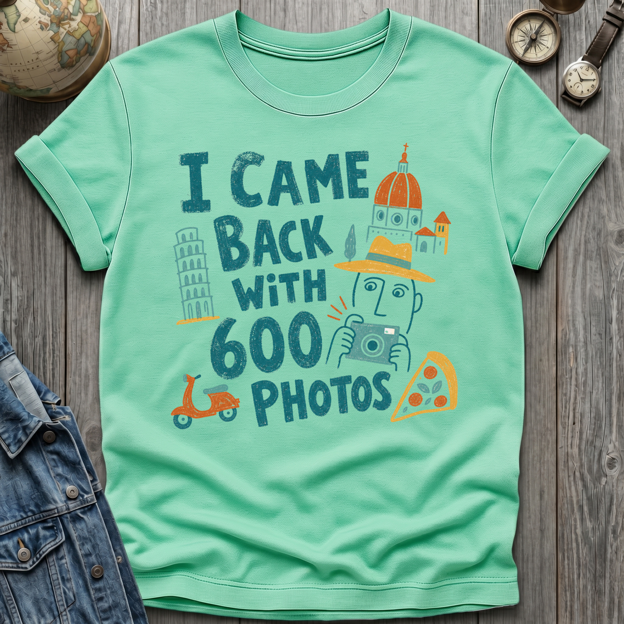 600 Photos T-Shirt
