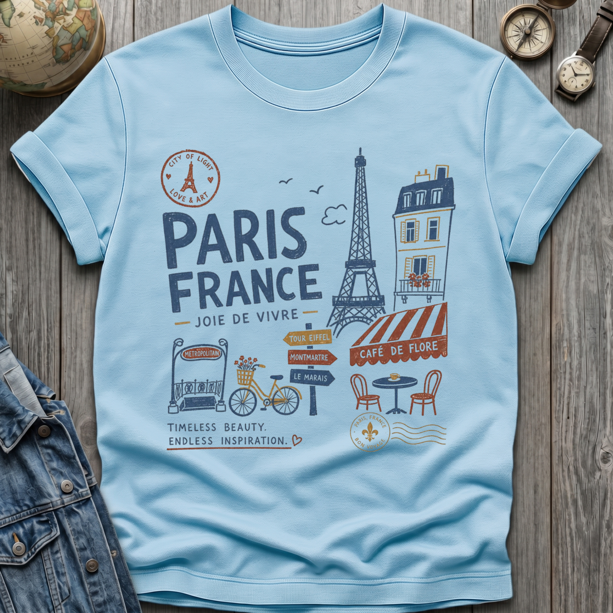 Paris France T-Shirt