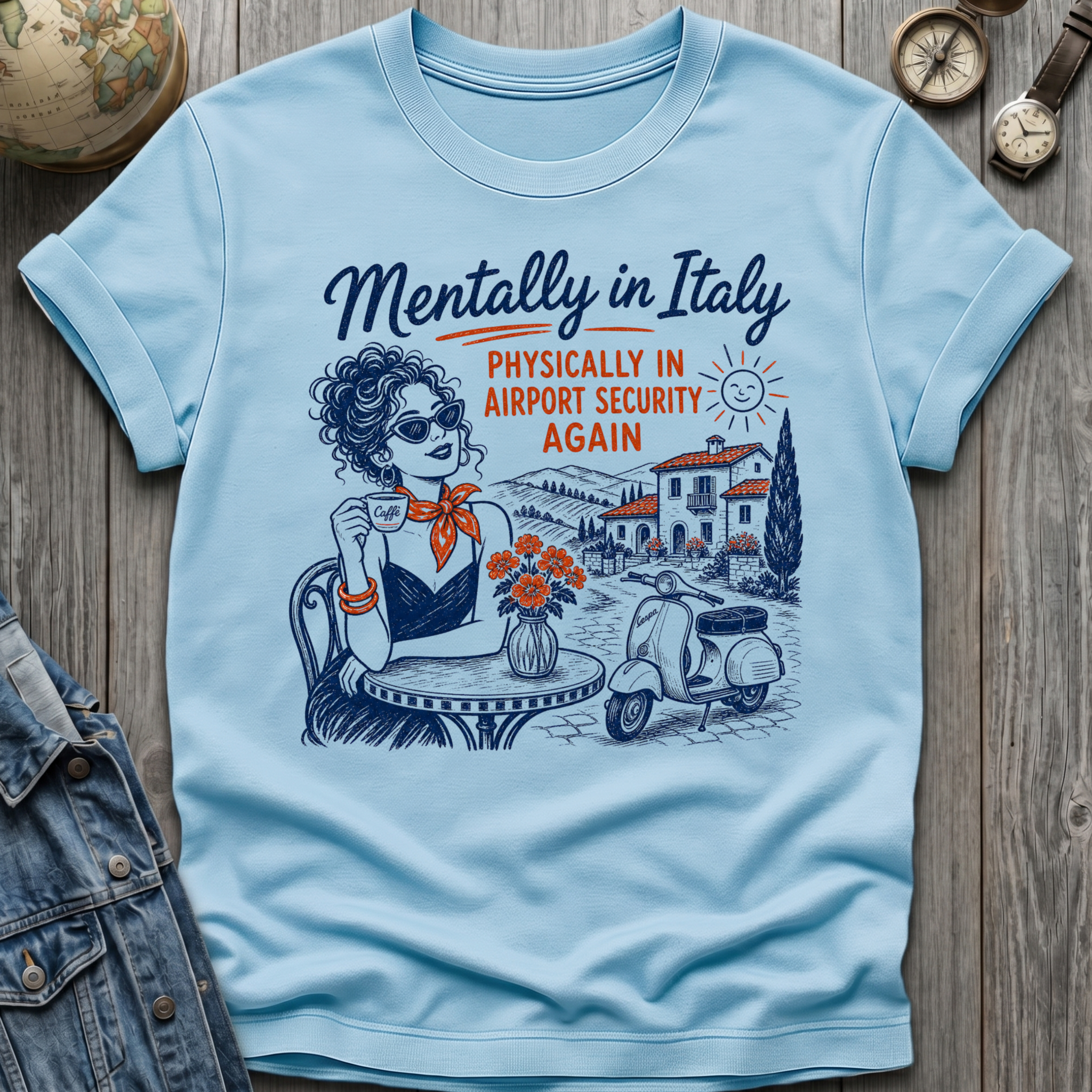 Airport Security Italy T-Shirt