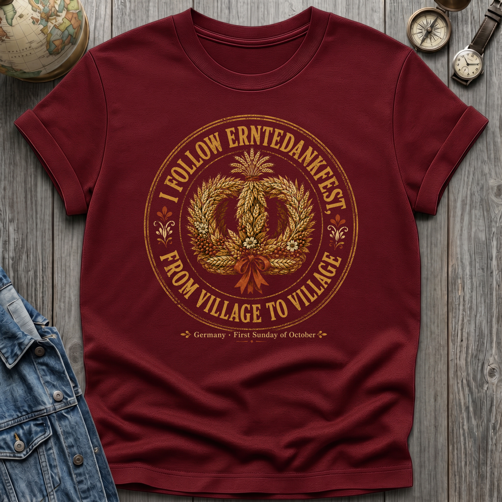 Erntedankfest Wreath T-Shirt