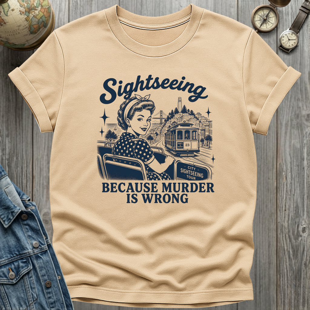 Sightseeing Murder T-Shirt