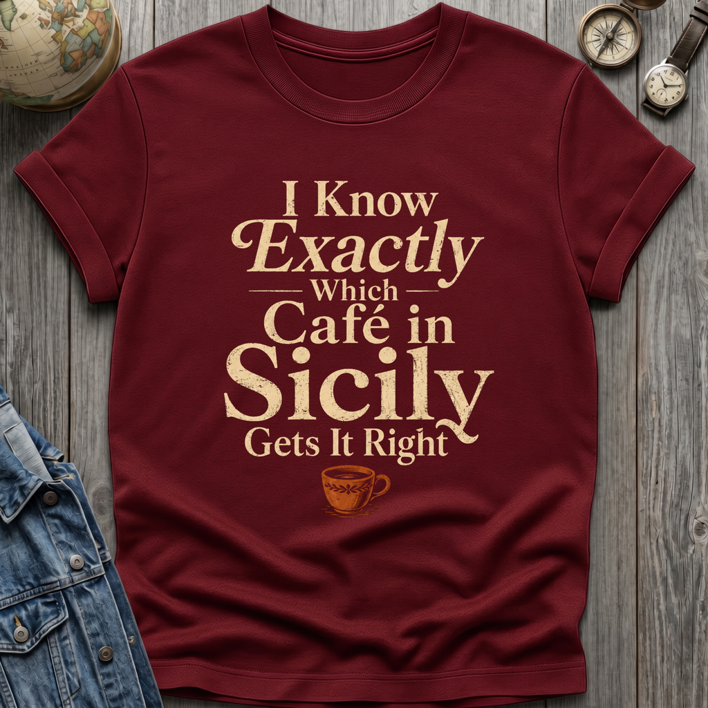 Sicily Cafe T-Shirt
