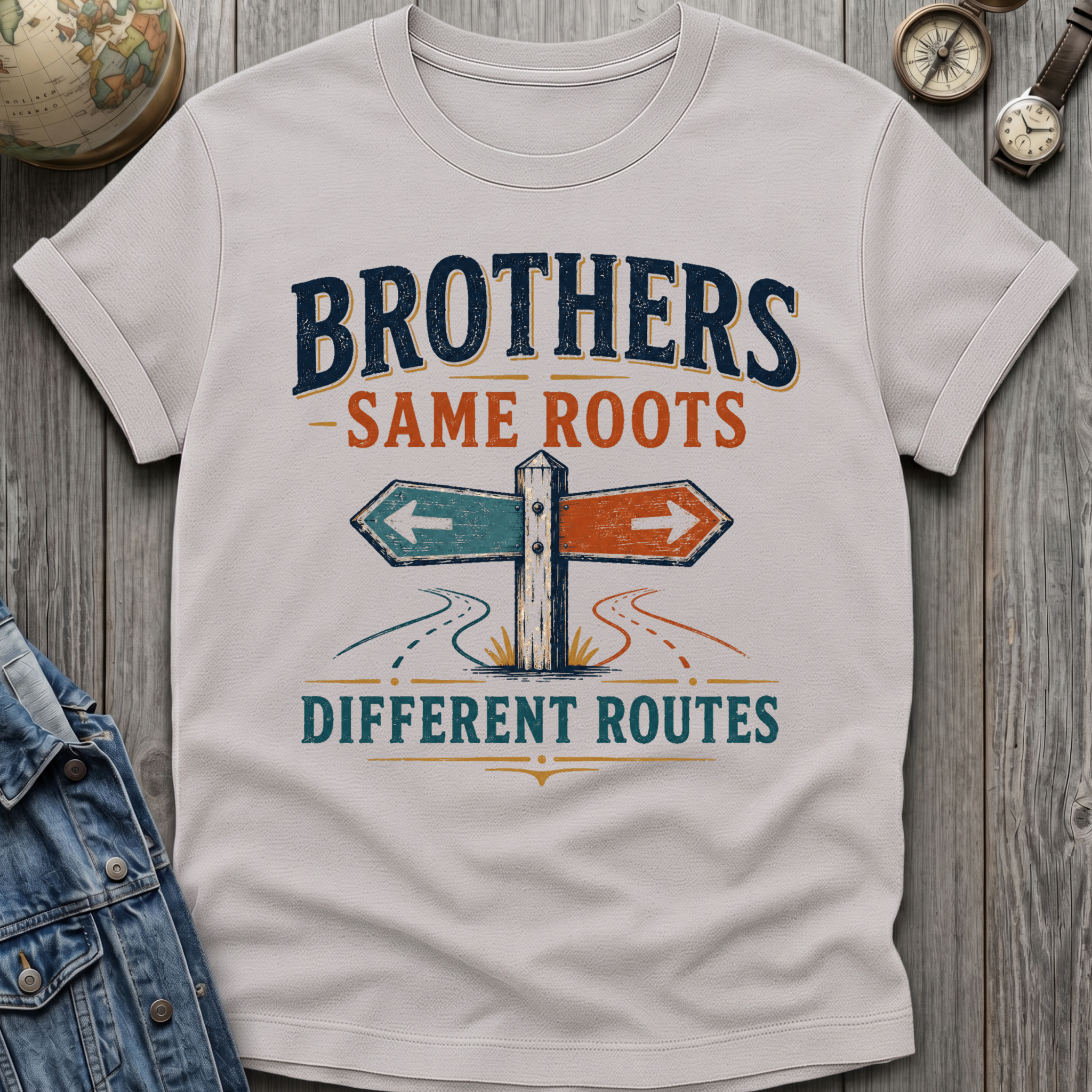 Brothers Same Roots T-Shirt