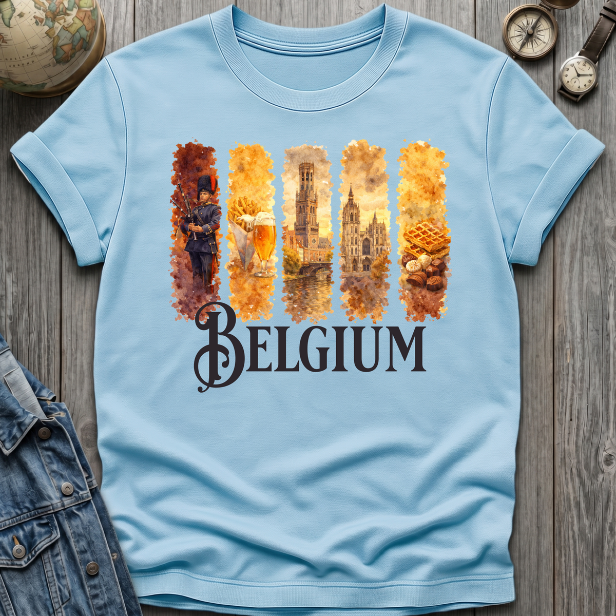Belgium Scenic T-Shirt