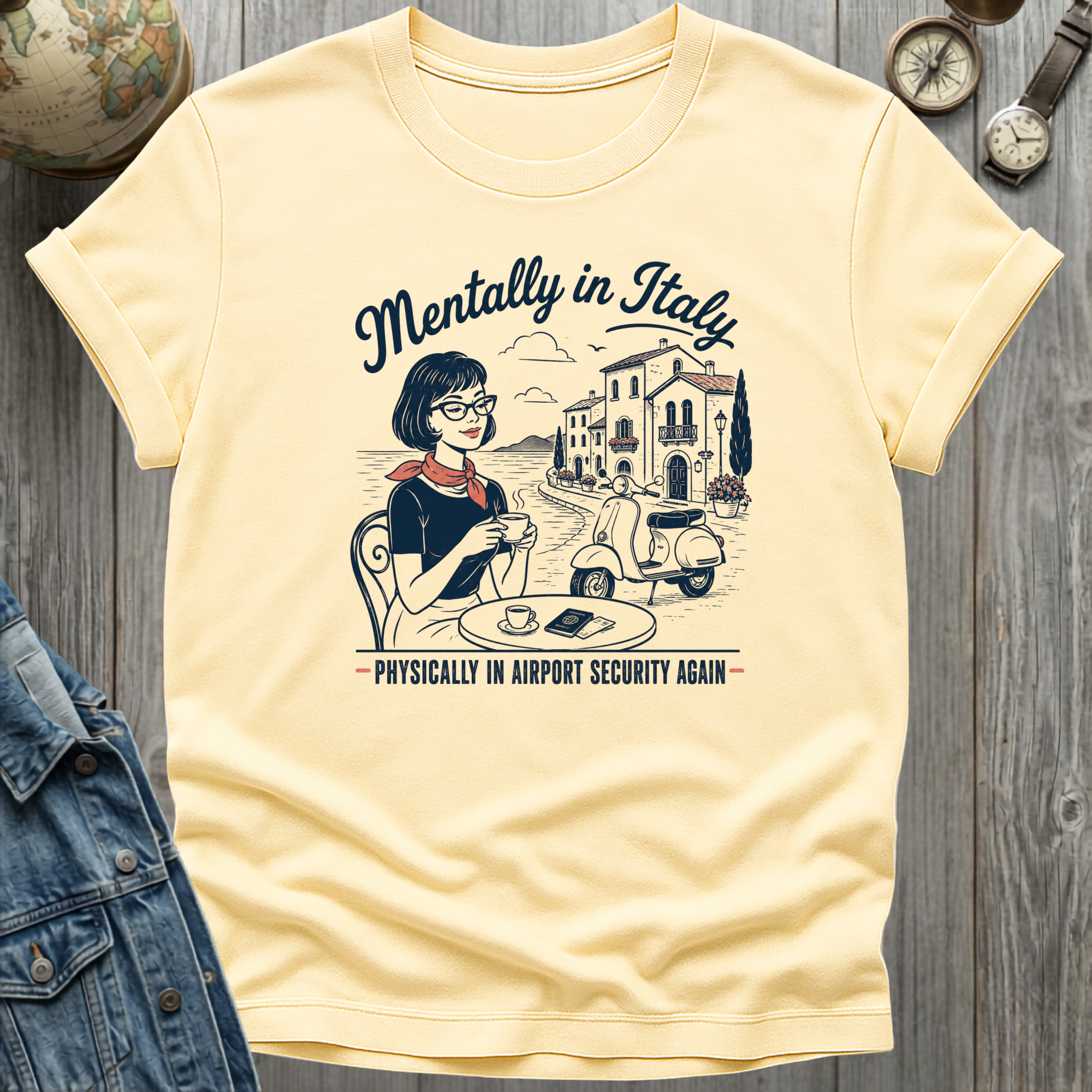 Mentally Italy T-Shirt