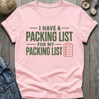 Packing List T-Shirt