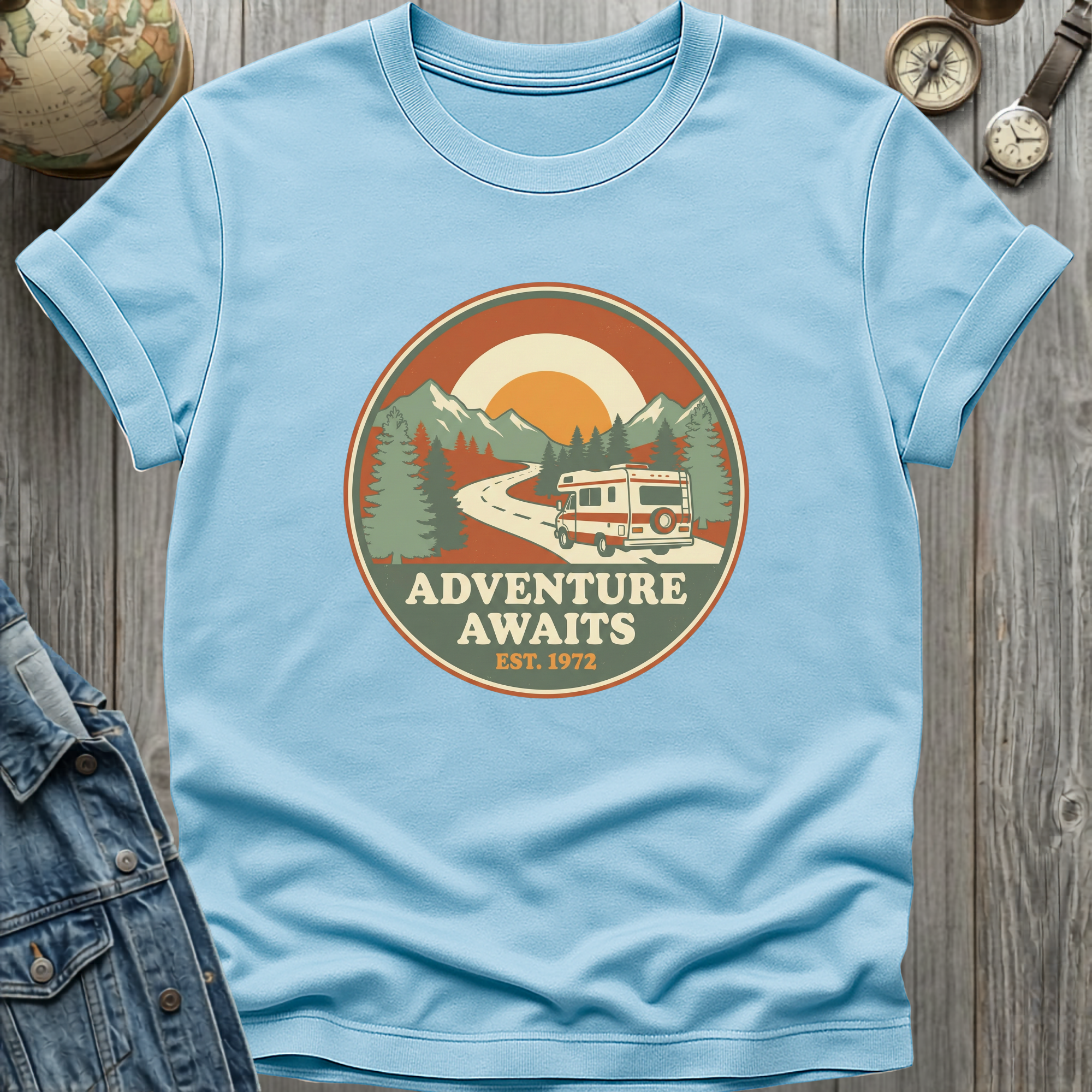 Adventure Awaits RV T-Shirt